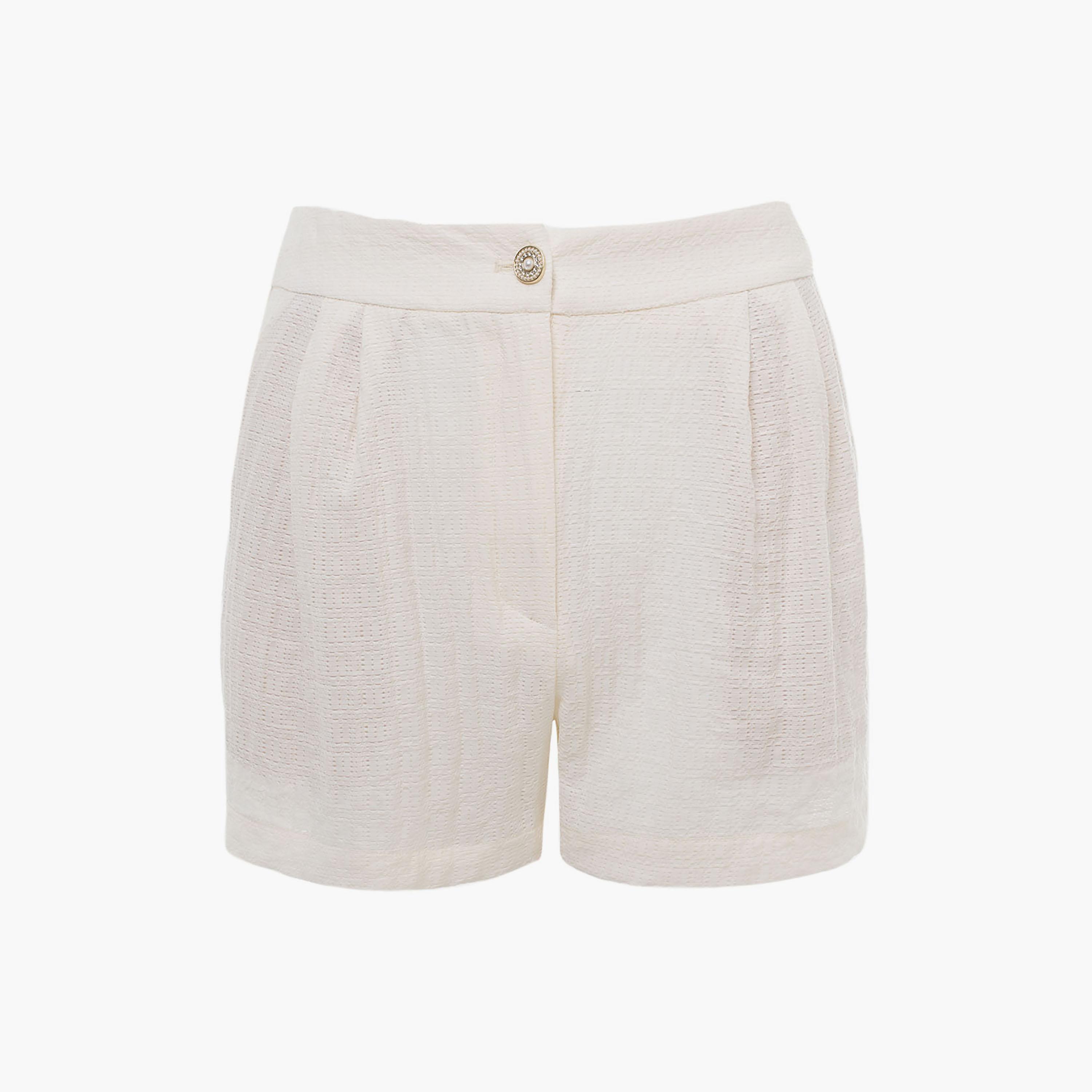 شورت كريمي للنساء من ليتشي-women-clothing-bottoms-shorts-image-5