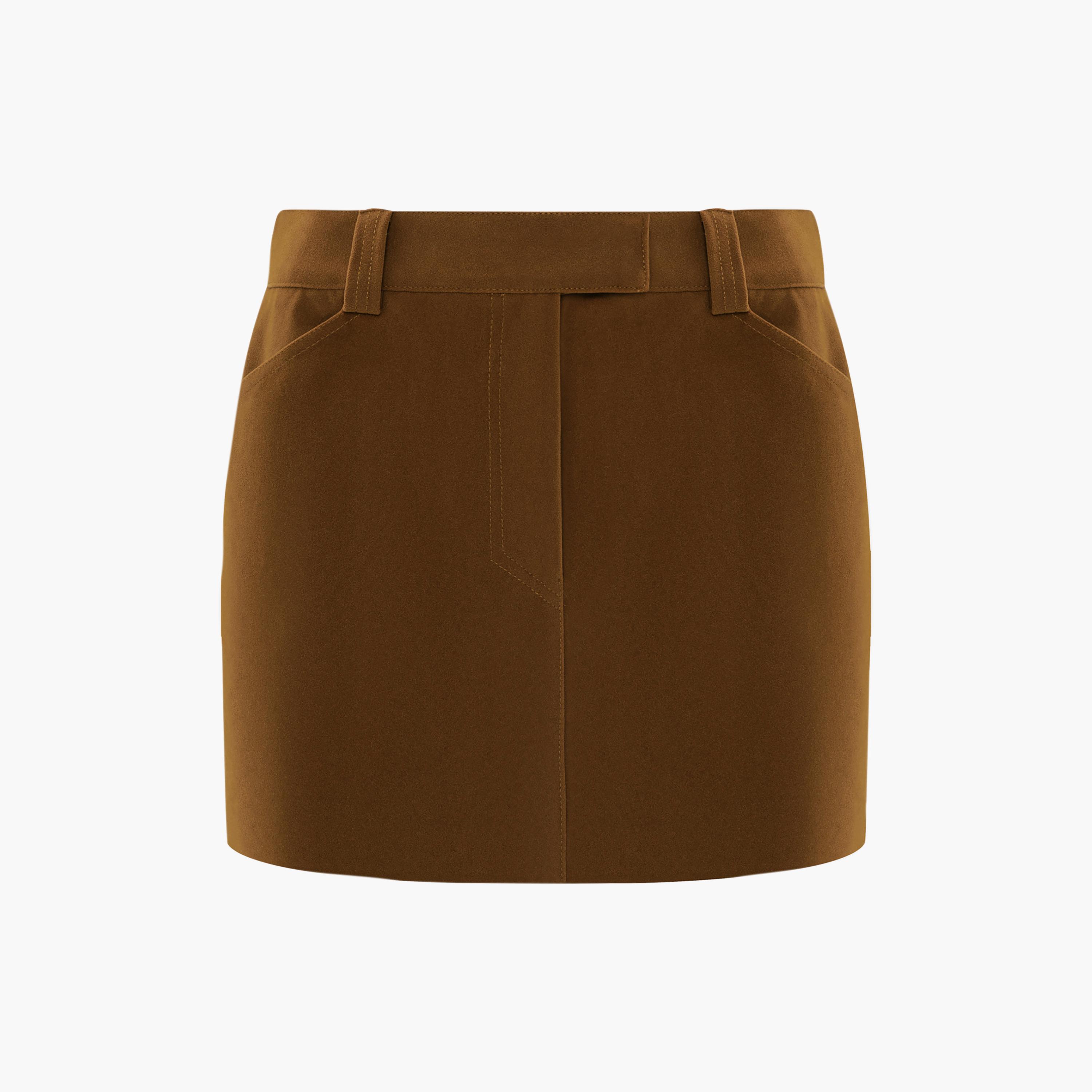 تنورة قصيرة (ميني) مستقيمة للنساء من ليتشي-women-clothing-bottoms-skirts-image-5