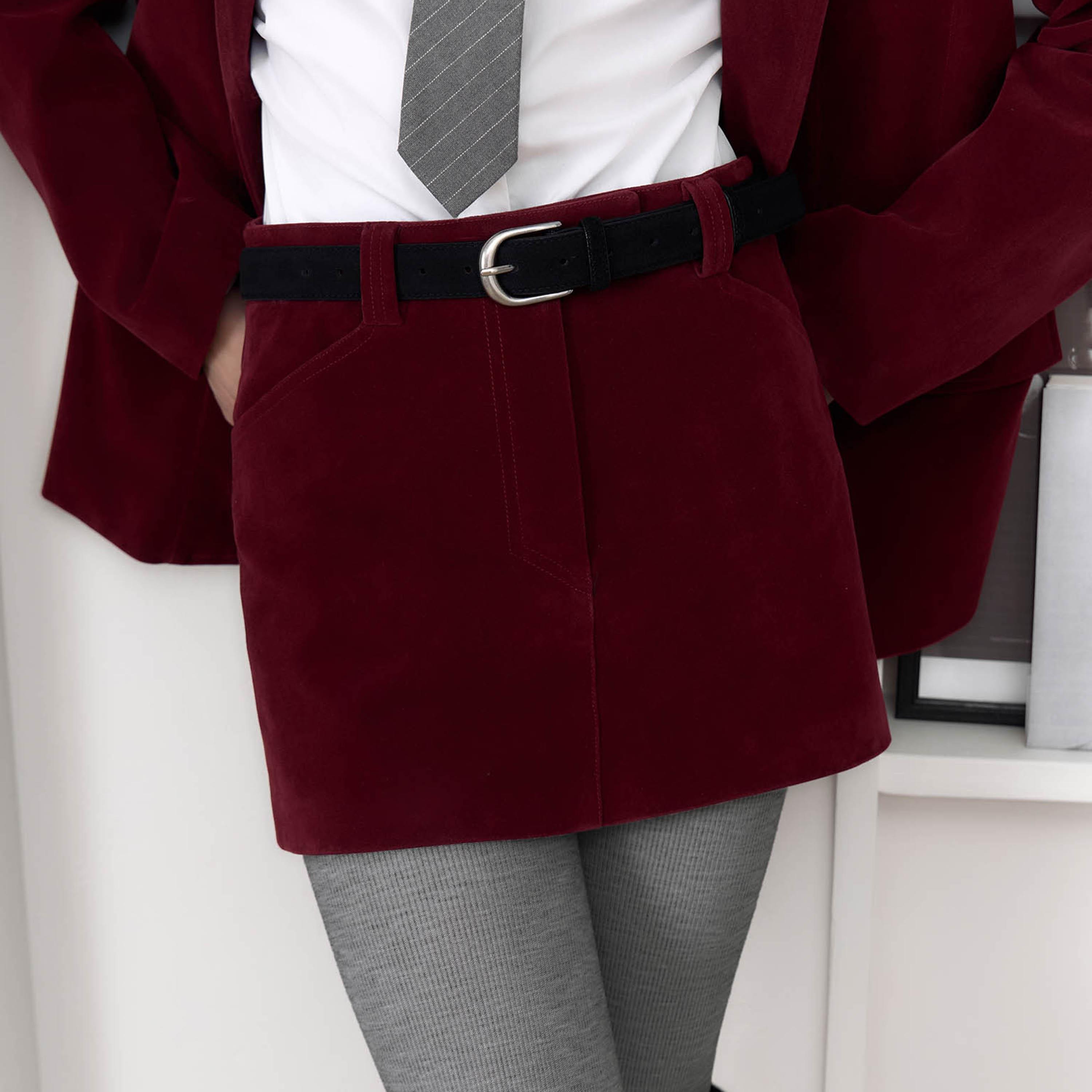 Lichi Straight Women's Mini Skirt-women-clothing-skirts-image-3