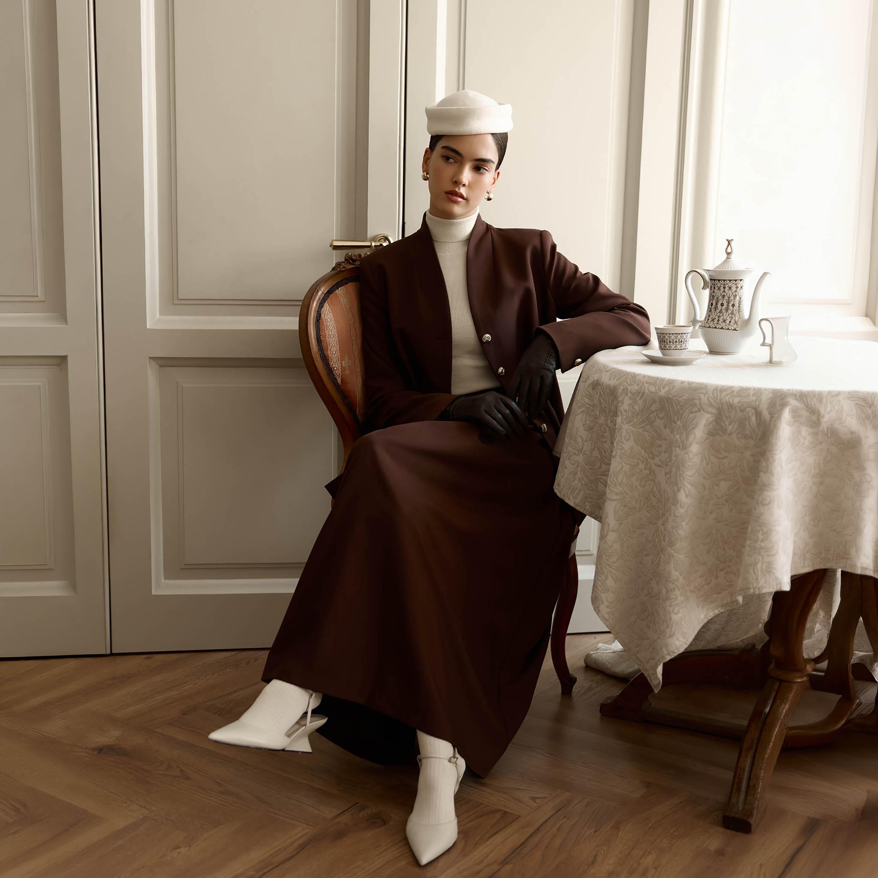 تنورة ميدي كلوش ستان مكسرة للنساء من ليتشي-women-clothing-bottoms-skirts-image-4
