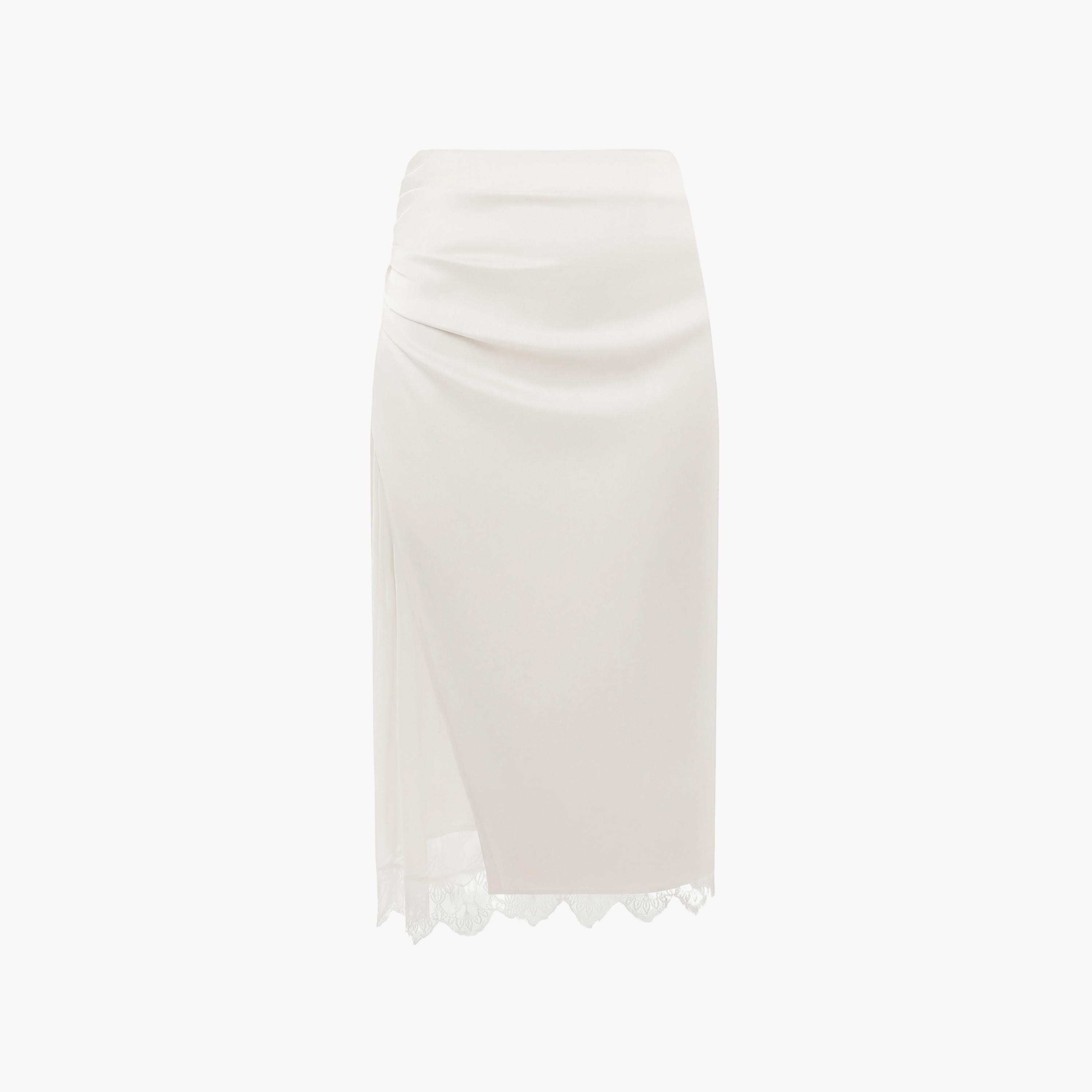 تنورة ميدي بينسل ستان من ليتشي-women-clothing-bottoms-skirts-image-5