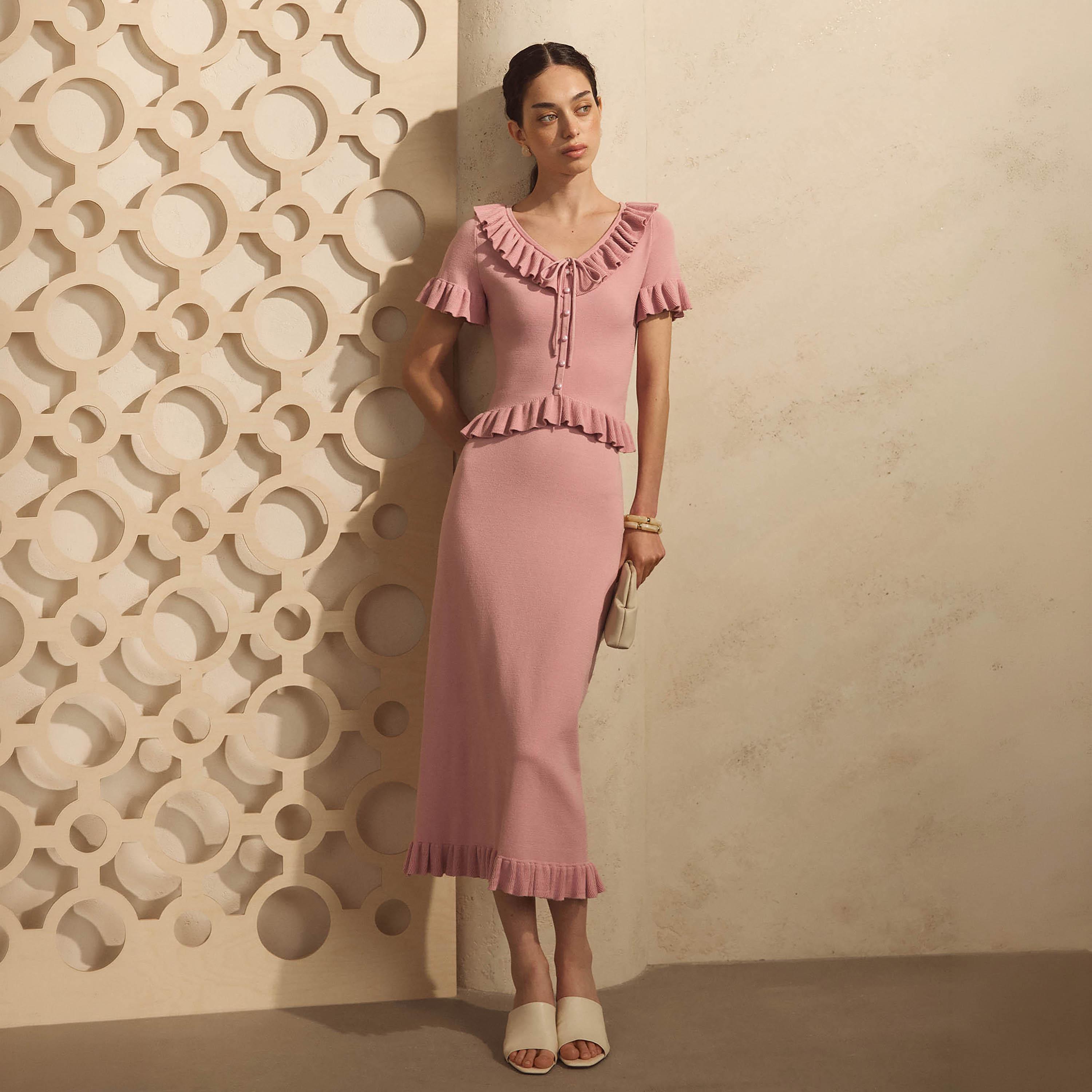 تنورة ميدي بينسل للنساء من ليتشي-women-clothing-bottoms-skirts-image-2
