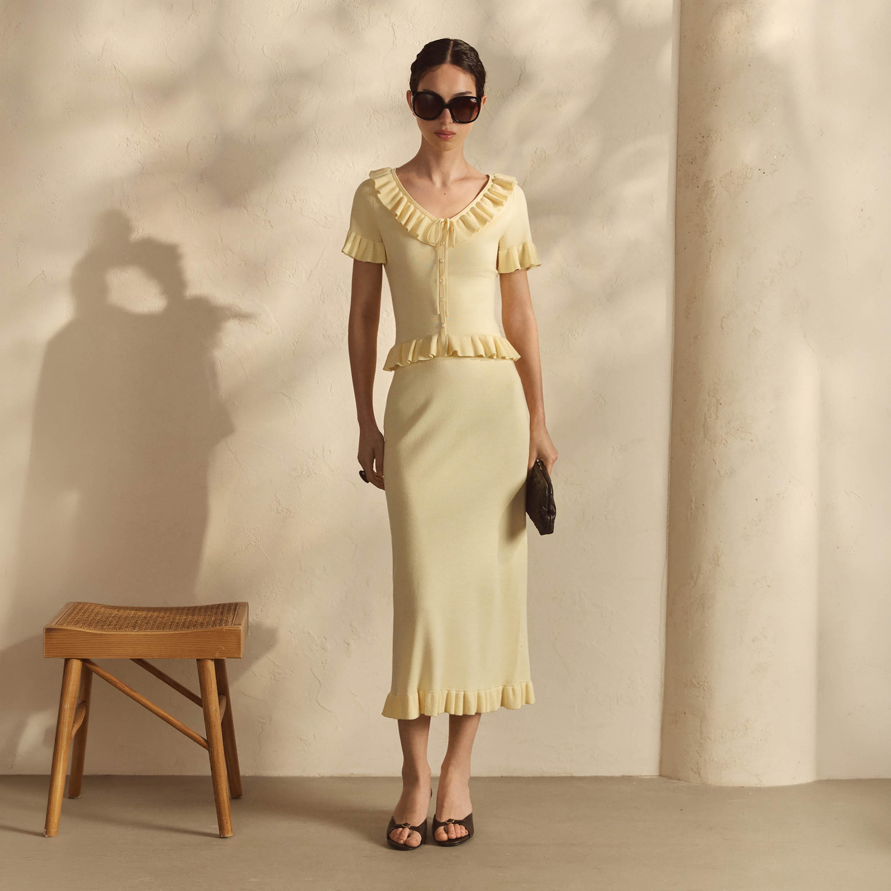تنورة ميدي بينسل للنساء من ليتشي-women-clothing-bottoms-skirts-image-2