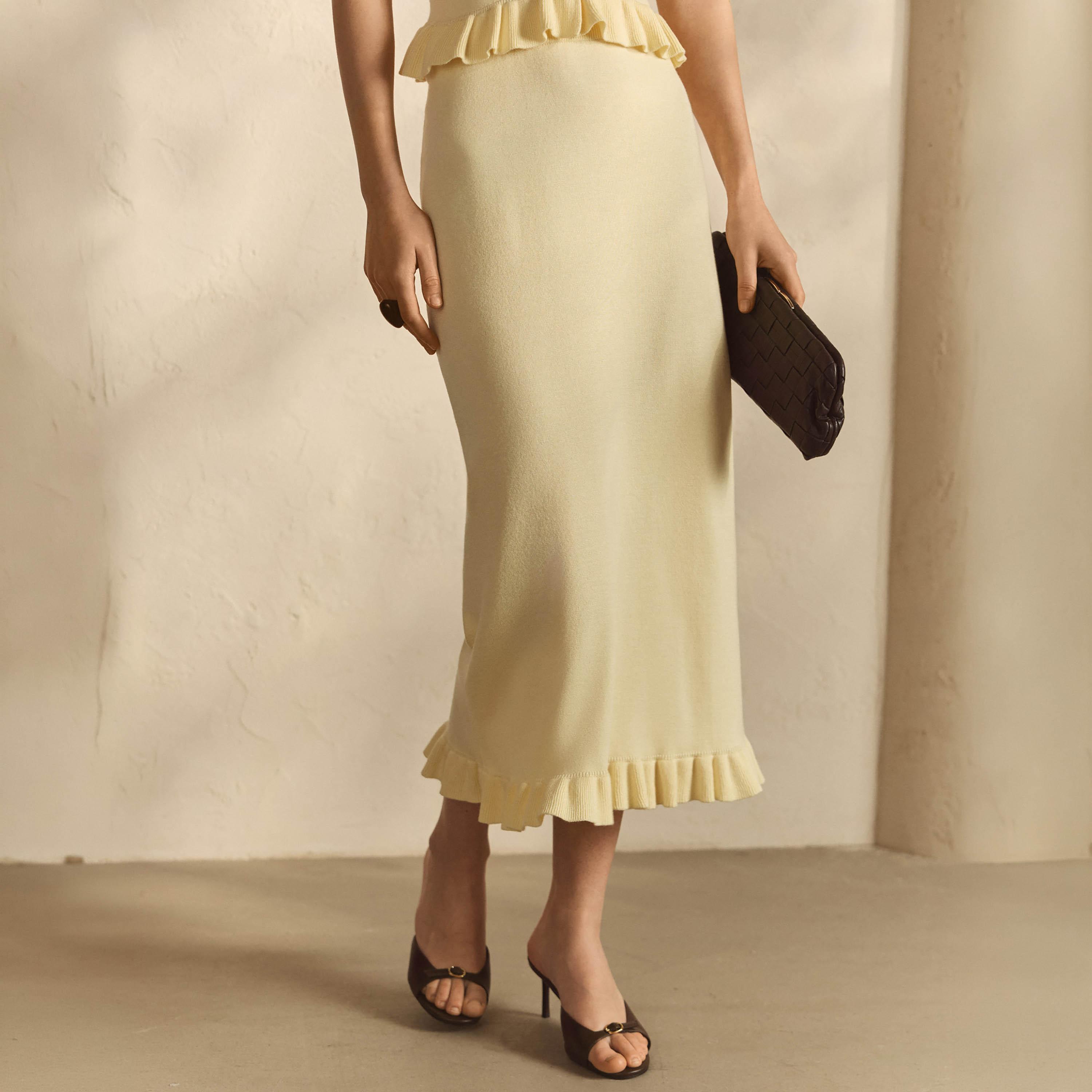 تنورة ميدي بينسل للنساء من ليتشي-women-clothing-bottoms-skirts-image-4
