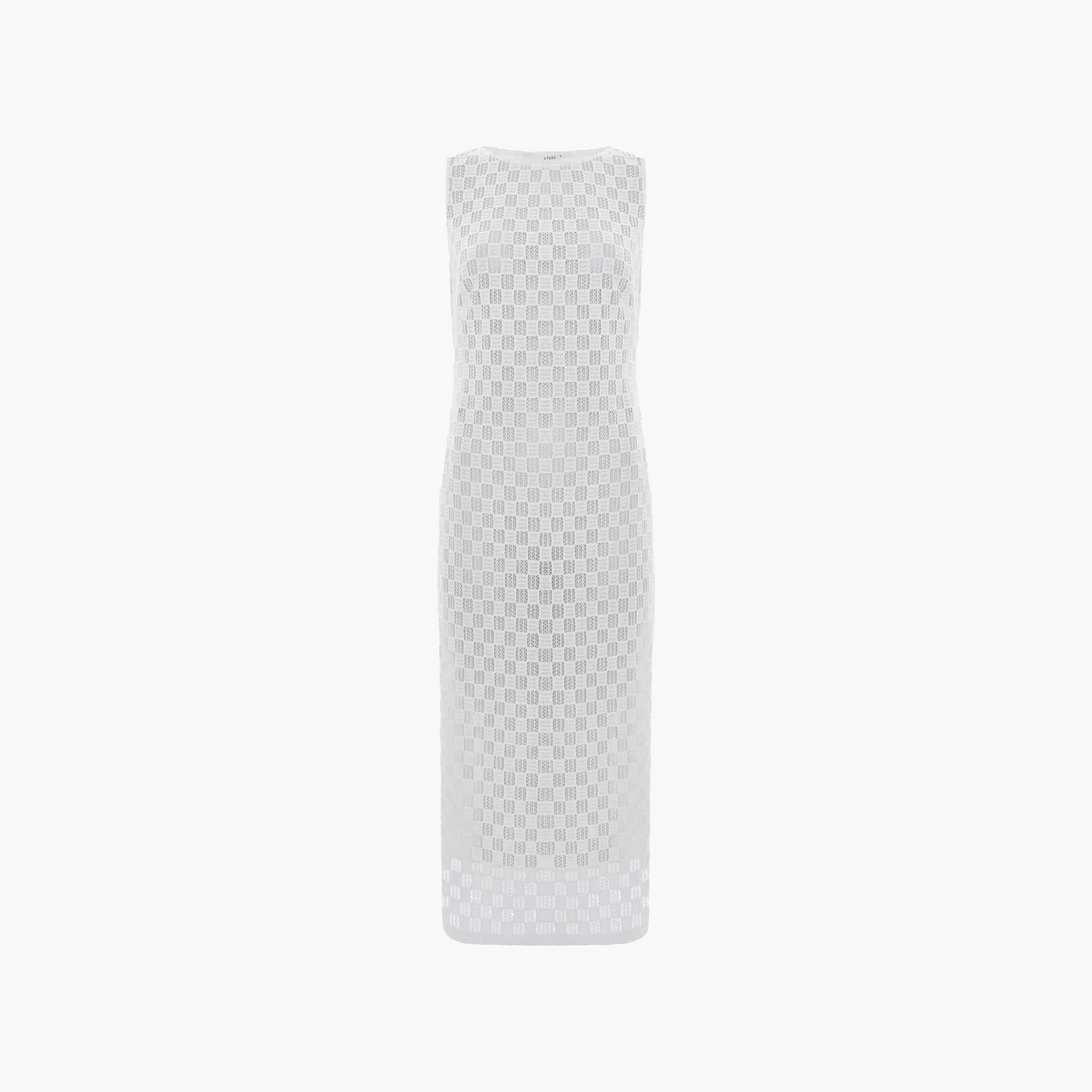 Lichi Geometric Openwork Sheath Women's Midi Dress-women-clothing-dresses-image-5