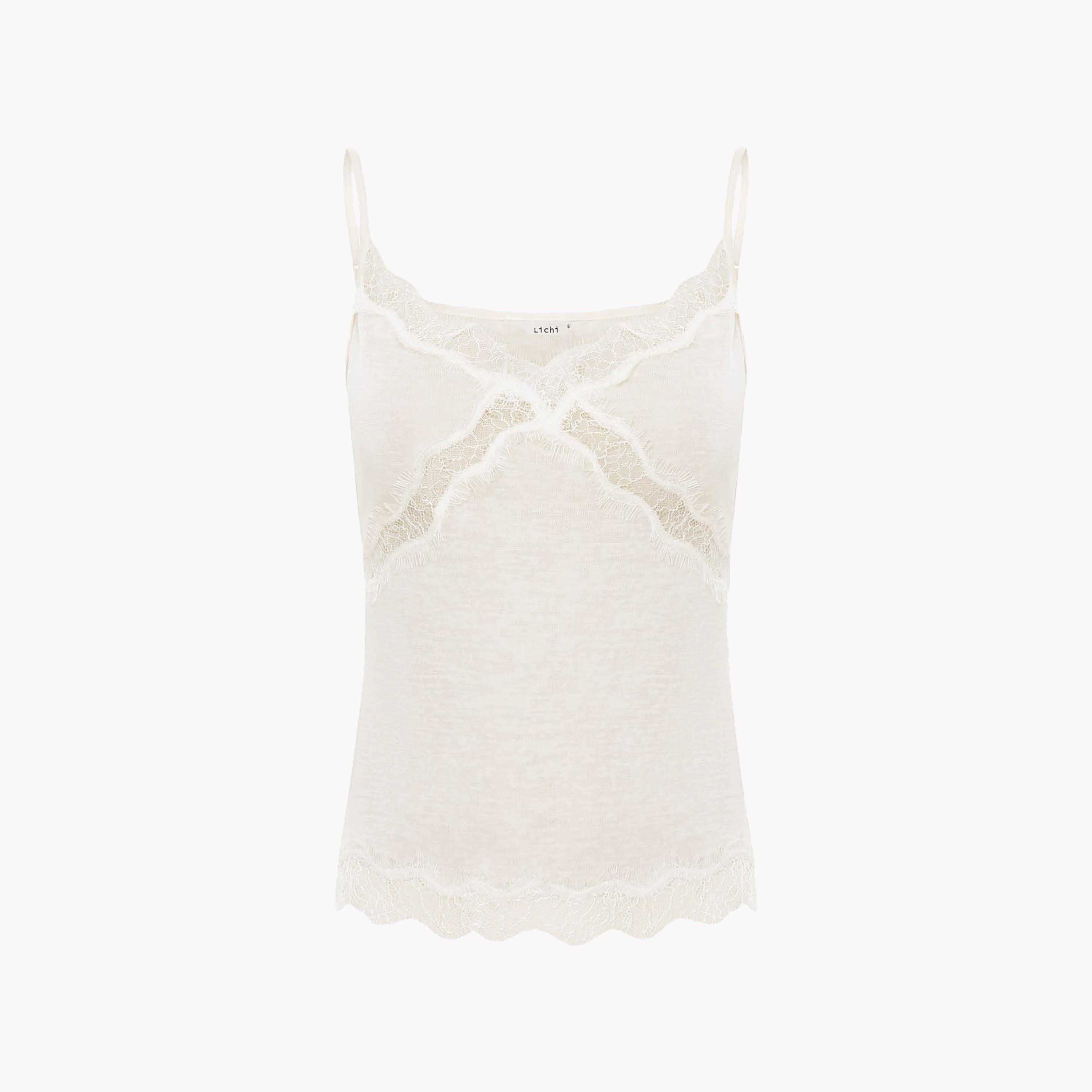 Lichi Lace Trim Jersey Sweetheart Neck Women's Cami Top-women-clothing-shirtsandblouses-blouses-image-5