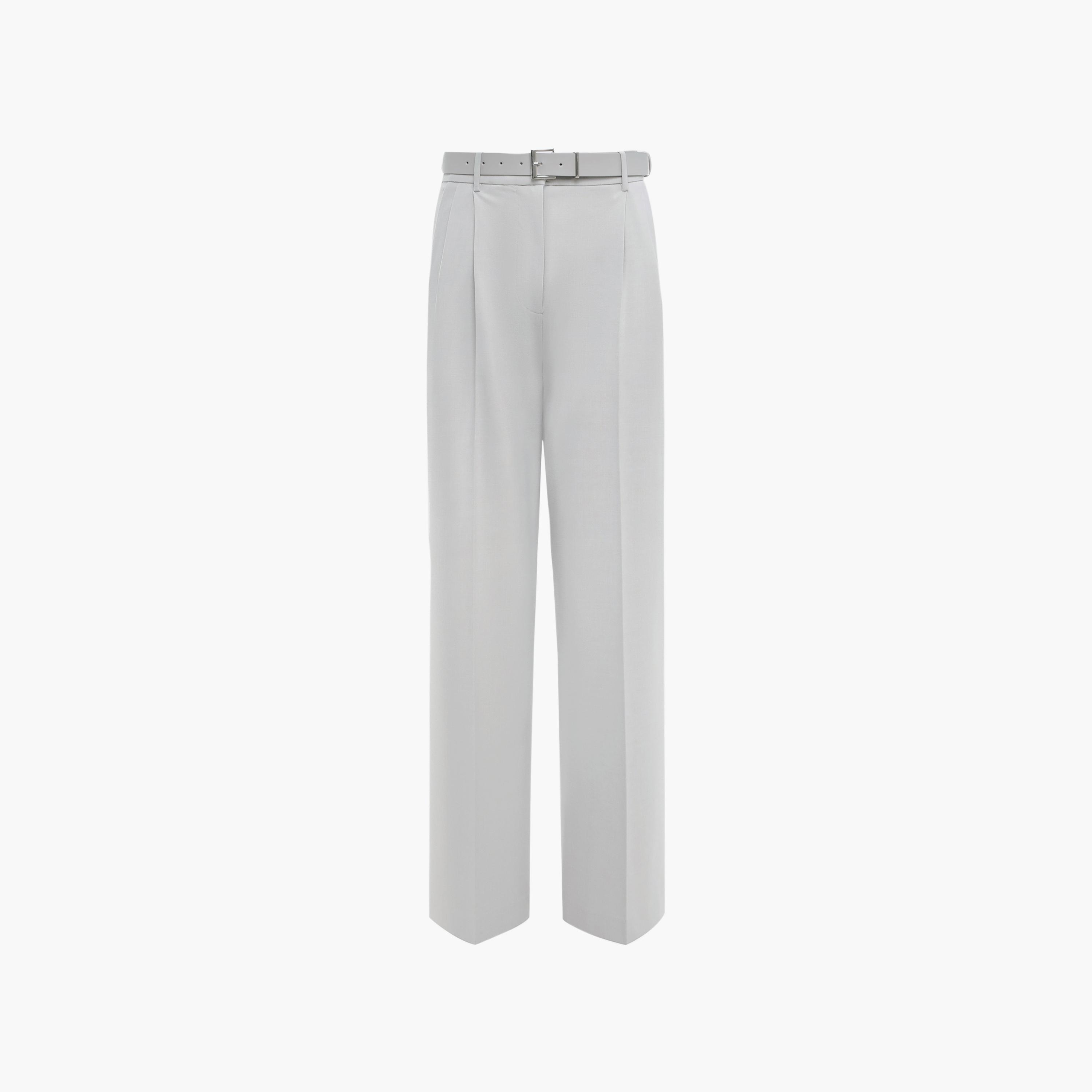 نطلون مستقيم أبيض للنساء من ليتشي-women-clothing-bottoms-trousers-image-5