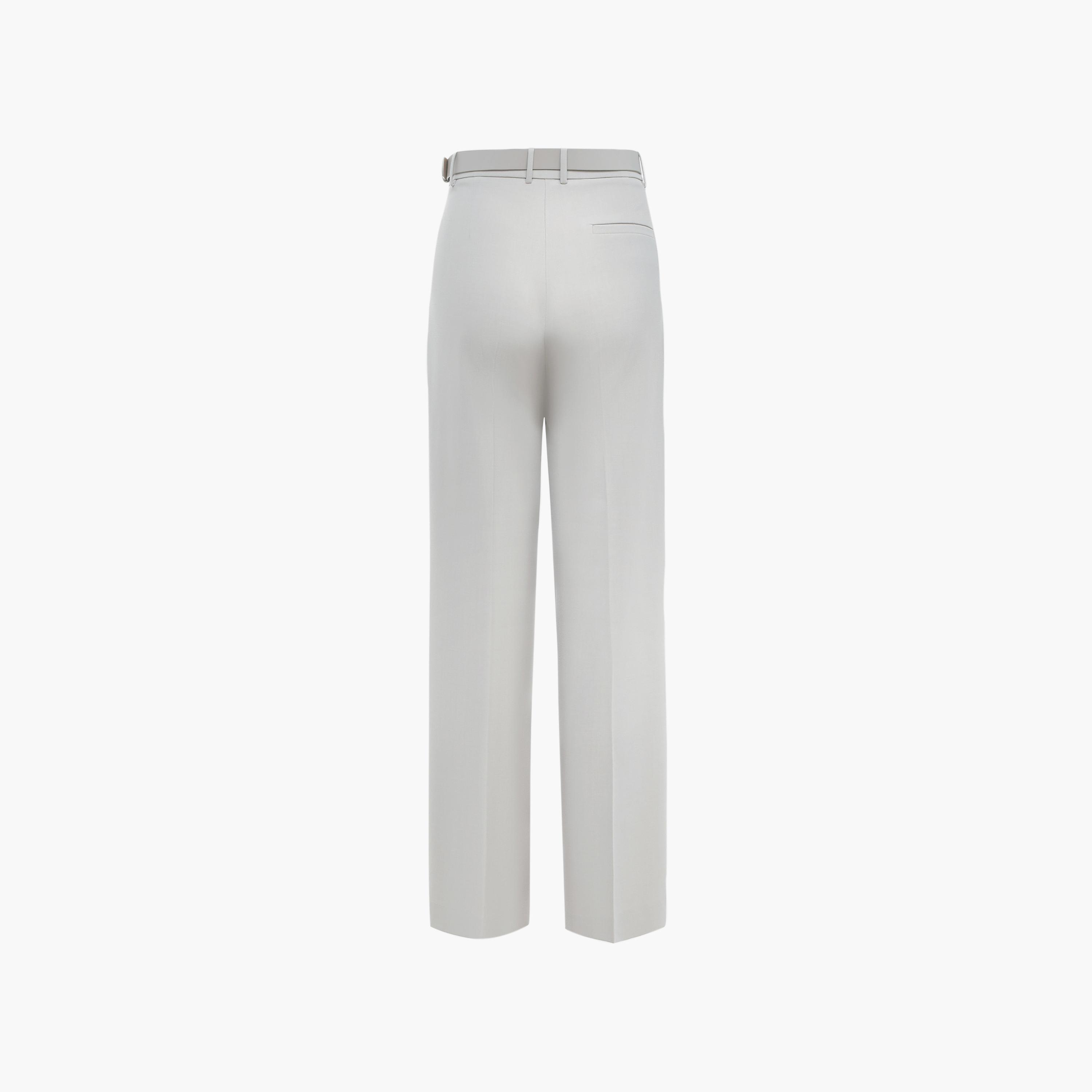 نطلون مستقيم أبيض للنساء من ليتشي-women-clothing-bottoms-trousers-image-6