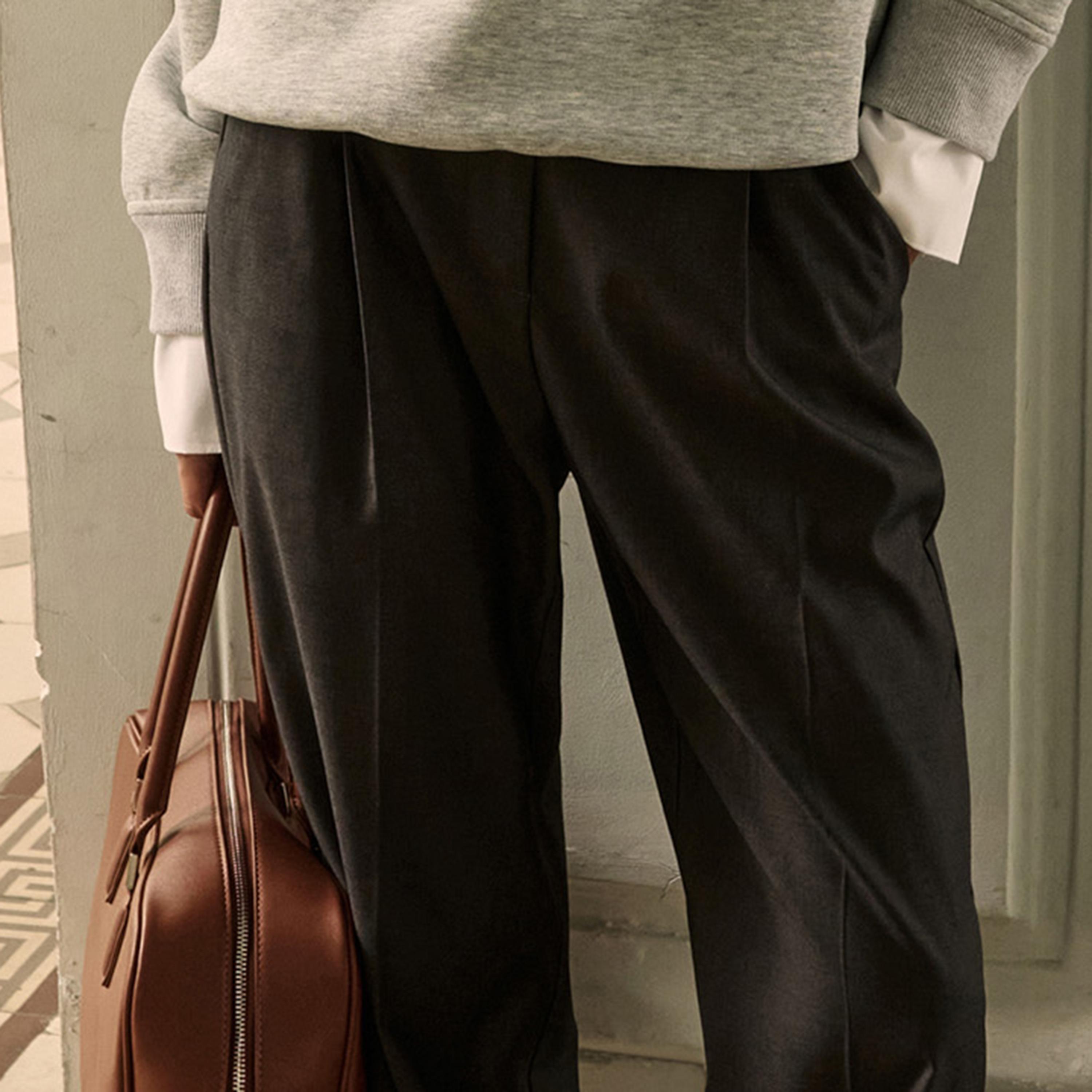 بنطلون مستقيم للنساء من ليتشي-women-clothing-bottoms-trousers-image-4