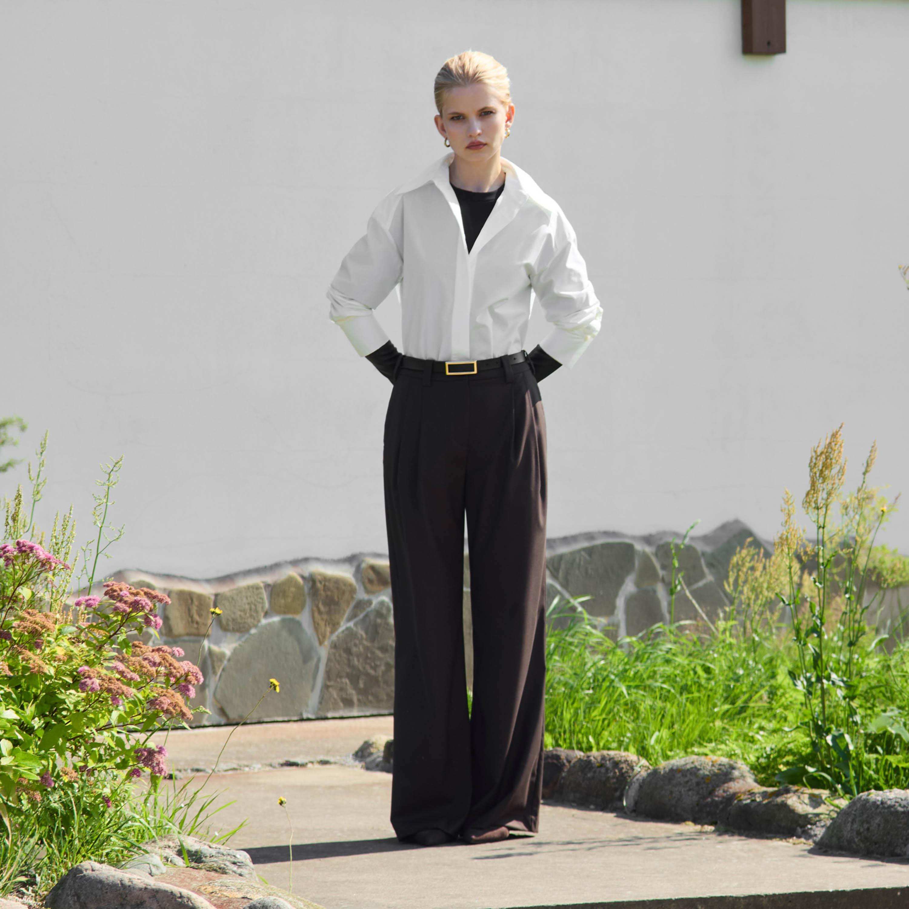 Lichi Flared Women's Trousers-women-clothing-bottoms-trousers-image-2