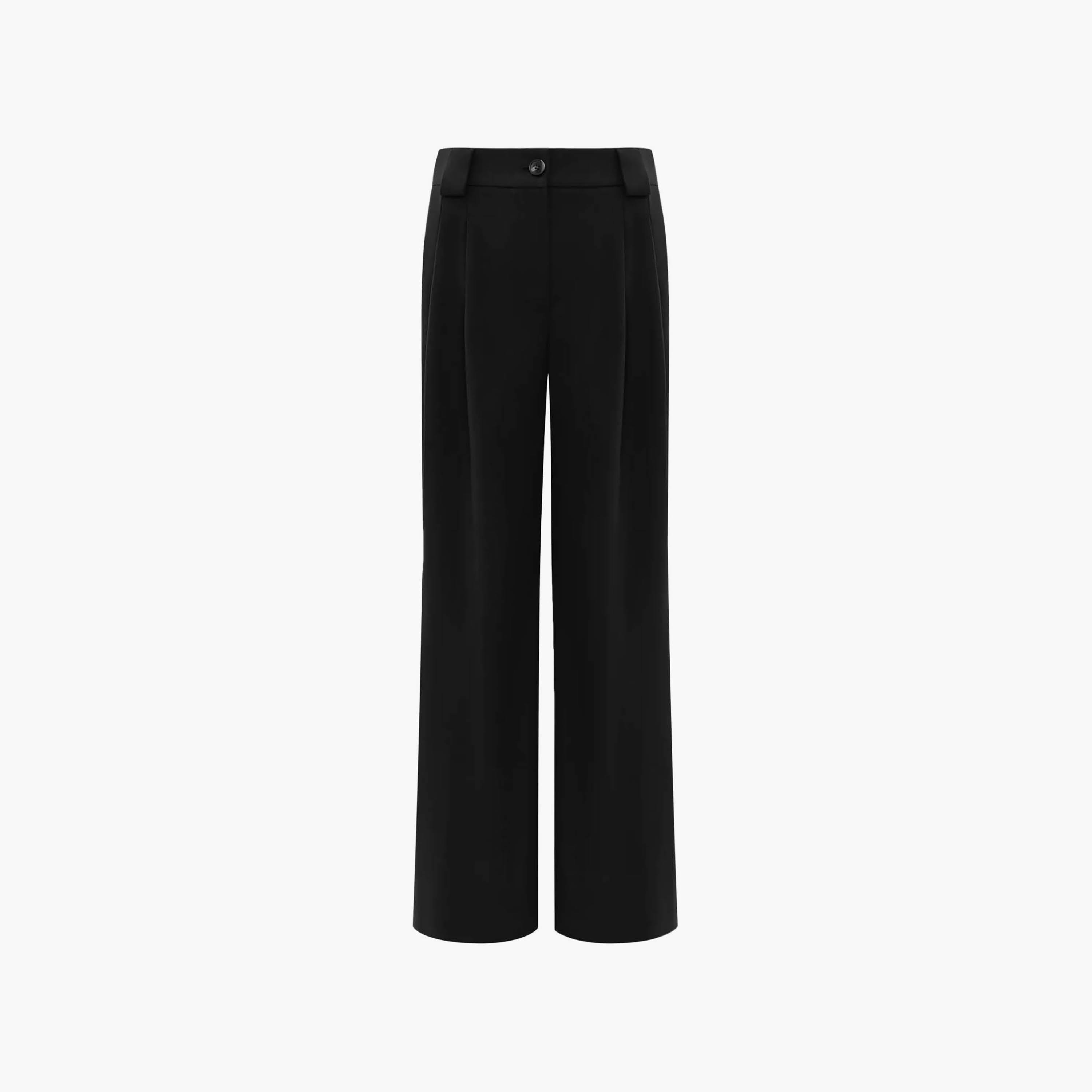 بنطال نسائي بقصة أرجل واسعة من ليتشي-women-clothing-bottoms-trousers-image-5
