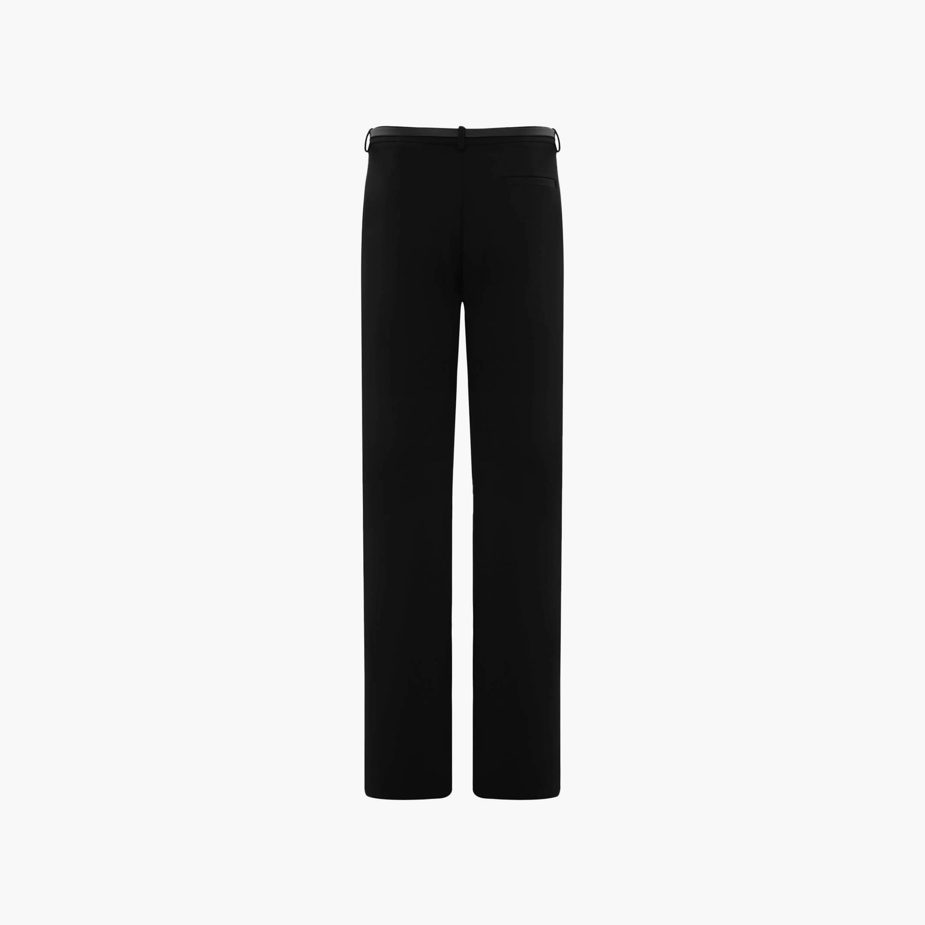 Lichi Black Straight Women's Trousers-women-clothing-bottoms-trousers-image-6