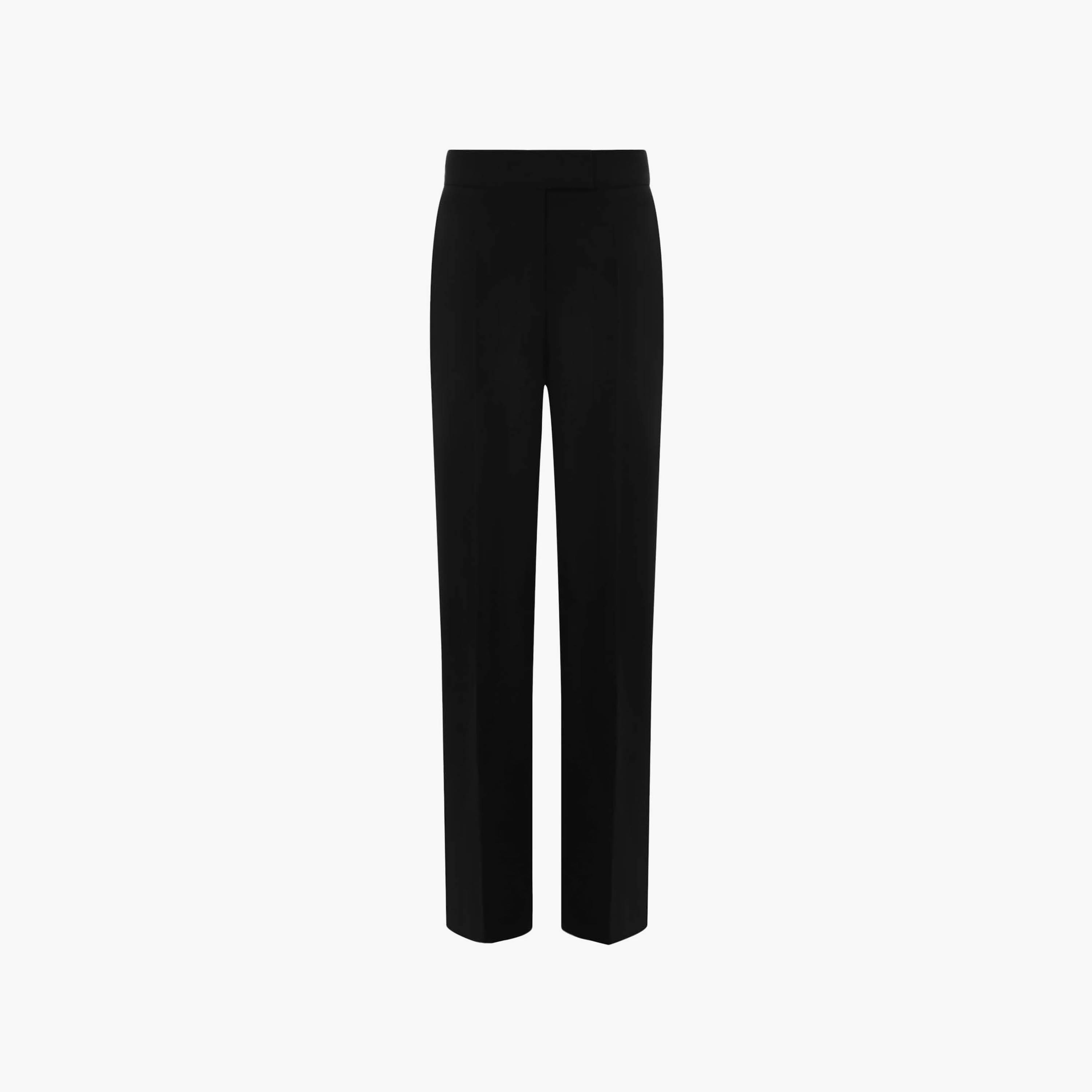 بنطلون مستقيم أسود للنساء من ليتشي-women-clothing-bottoms-trousers-image-5