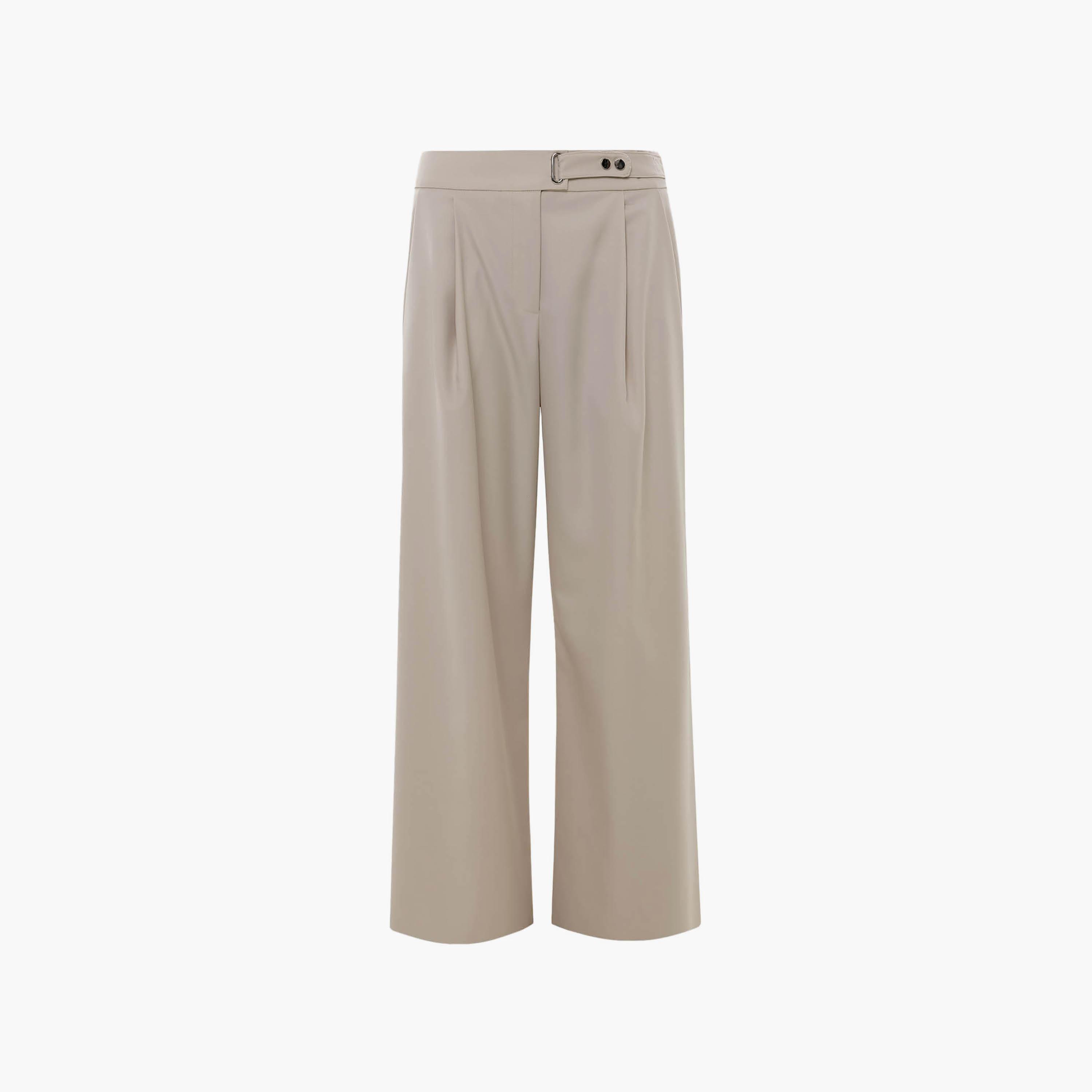 بنطال نسائي بقصة أرجل واسعة من ليتشي-women-clothing-bottoms-trousers-image-5