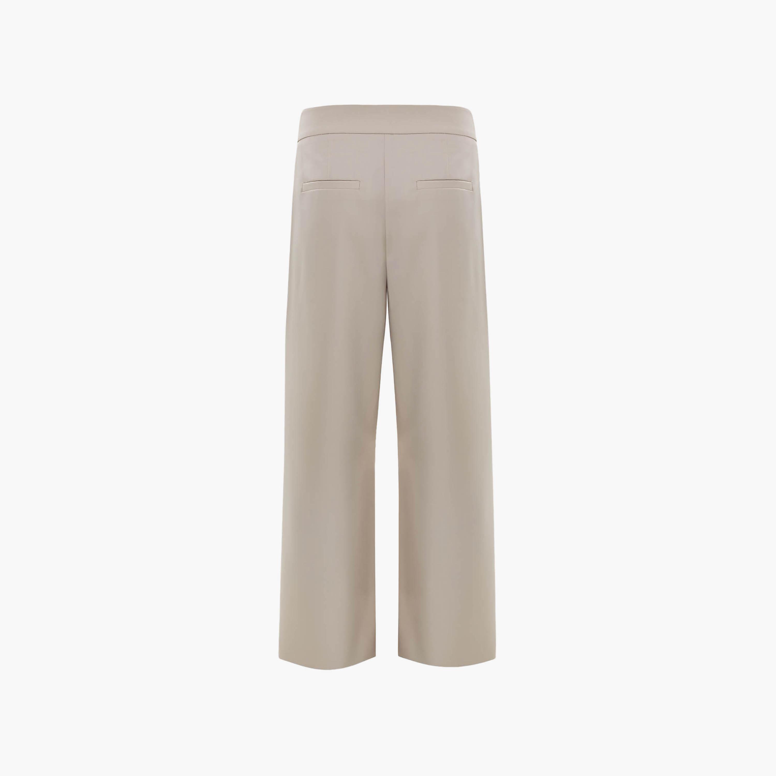 بنطال نسائي بقصة أرجل واسعة من ليتشي-women-clothing-bottoms-trousers-image-6