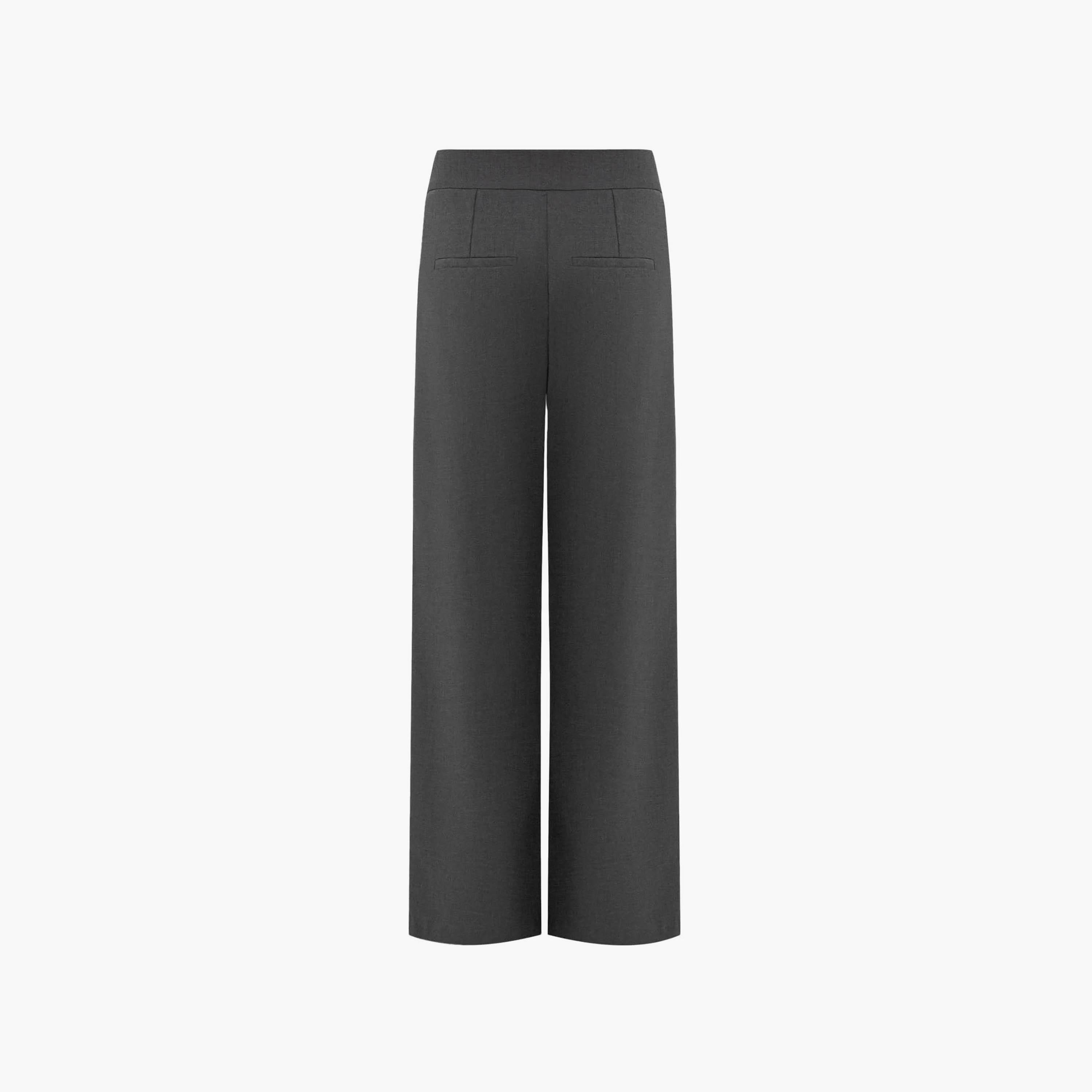 بنطال نسائي بقصة أرجل واسعة من ليتشي-women-clothing-bottoms-trousers-image-2