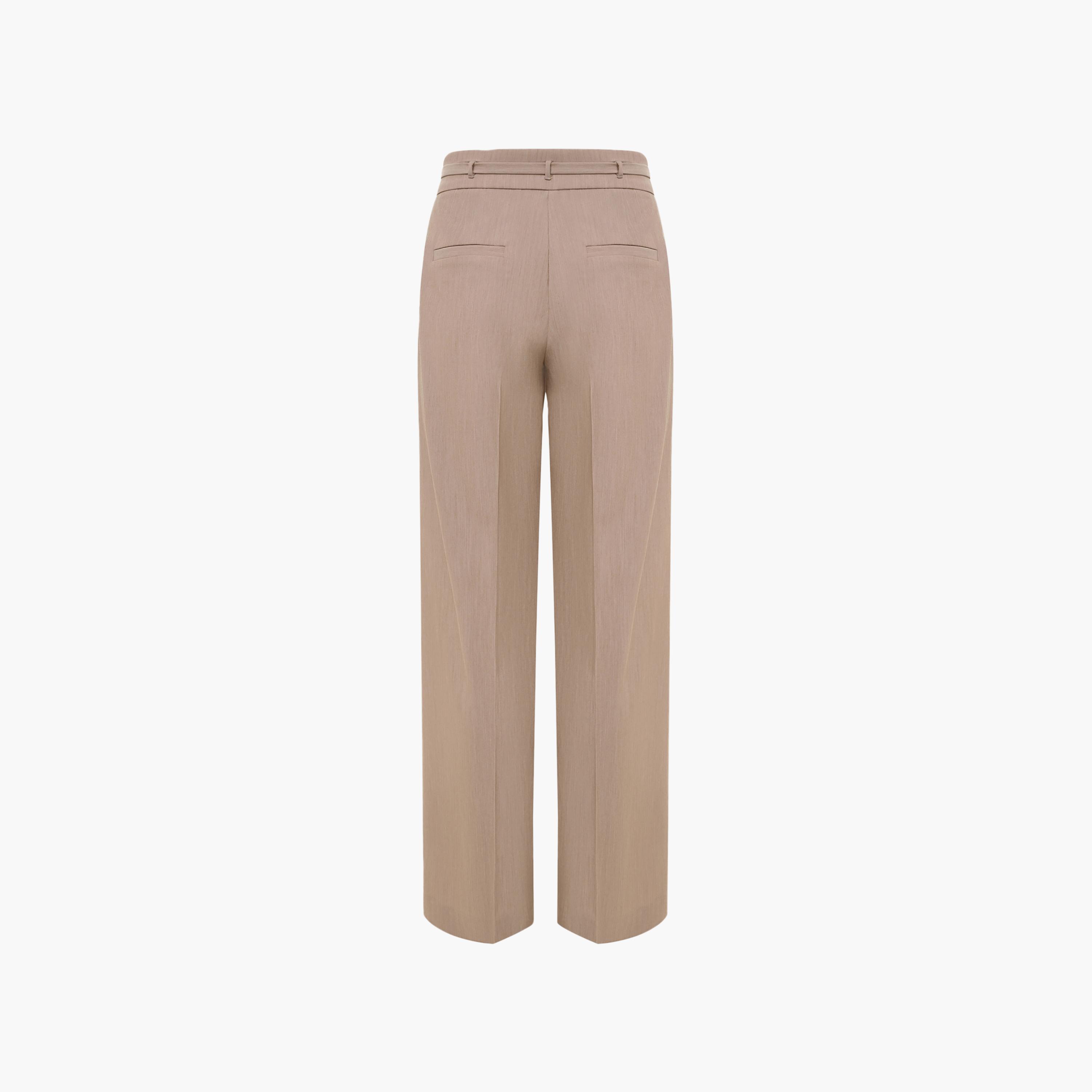 بنطال نسائي بقصة أرجل واسعة من ليتشي-women-clothing-bottoms-trousers-image-6