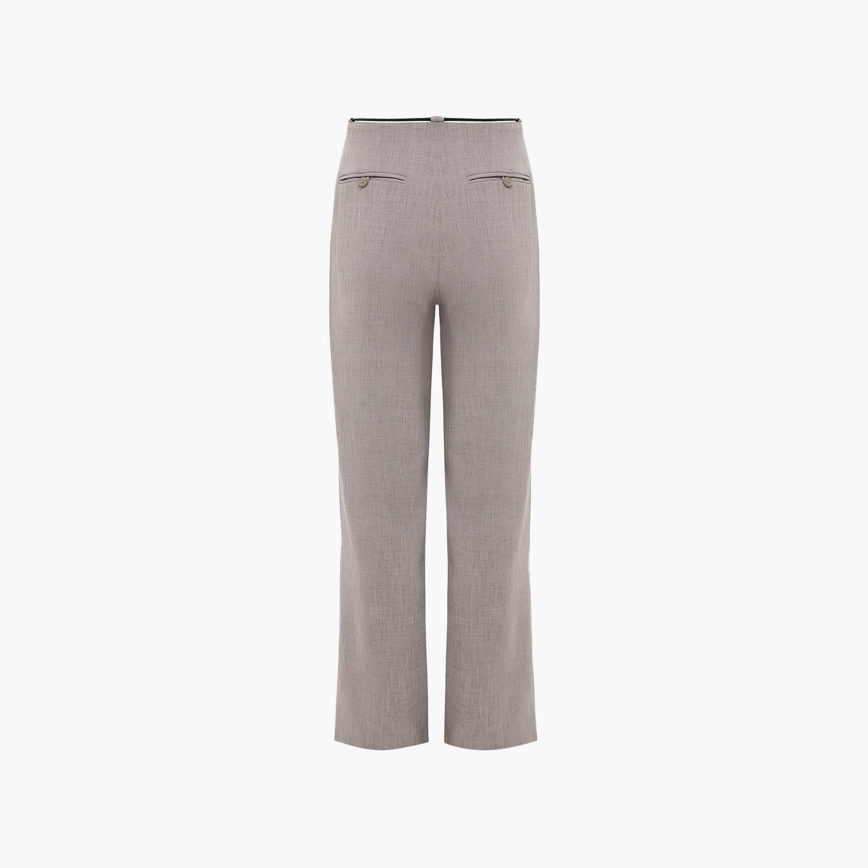 بنطال نسائي بقصة أرجل واسعة من ليتشي-women-clothing-bottoms-trousers-image-6