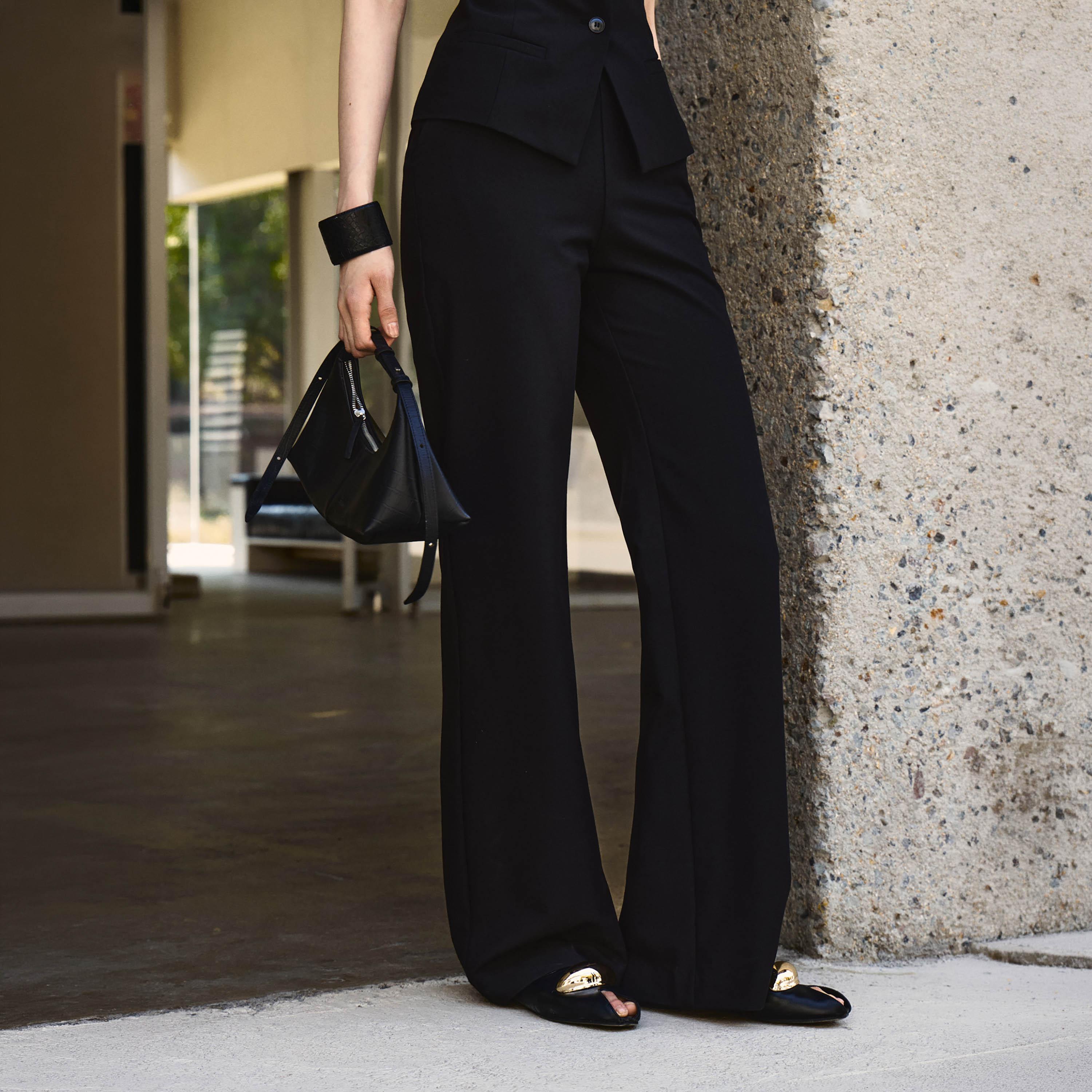 بنطال نسائي بقصة بوت كات (شارلستون) من ليتشي-women-clothing-bottoms-trousers-image-3