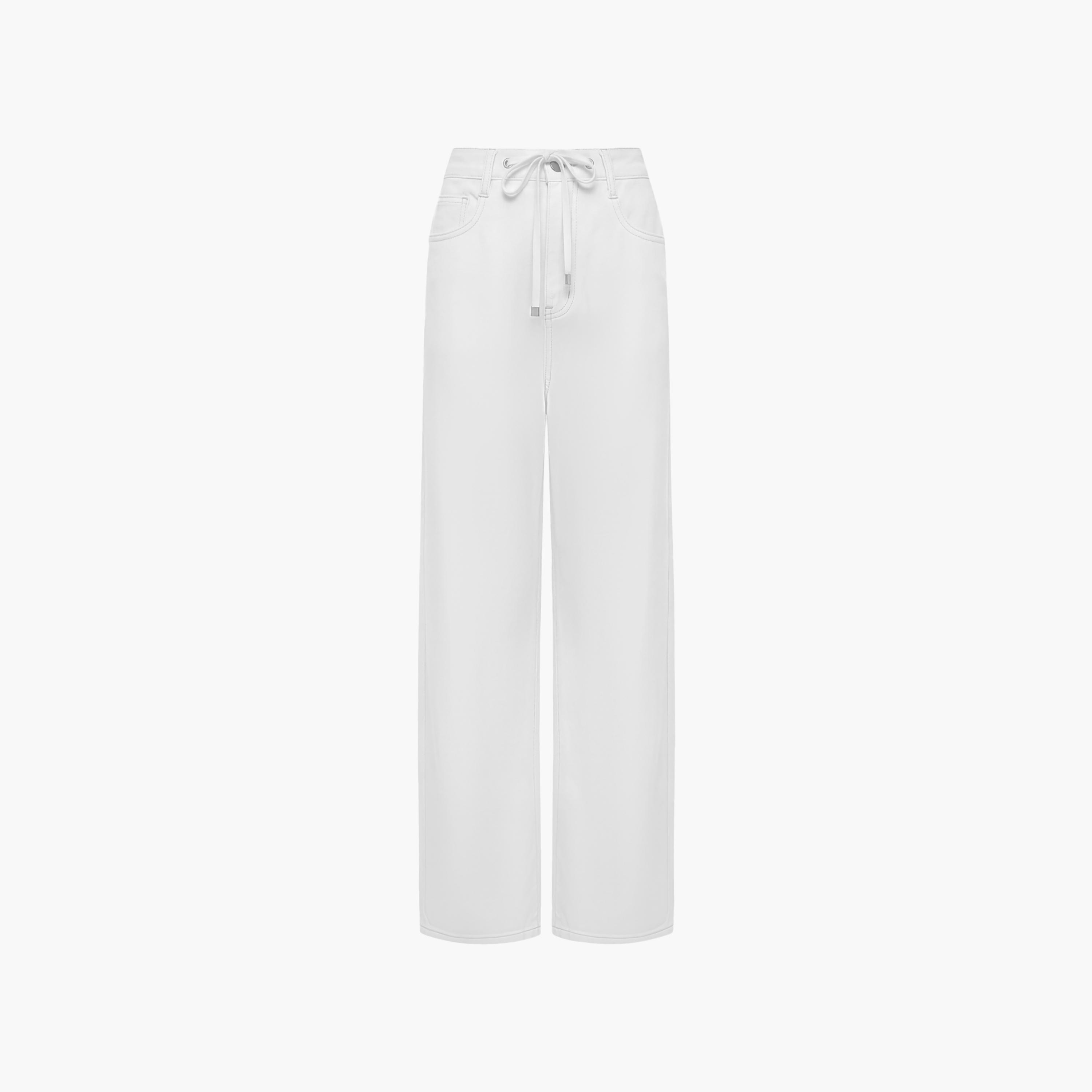 بنطال نسائي بقصة أرجل واسعة من ليتشي-women-clothing-bottoms-trousers-image-5
