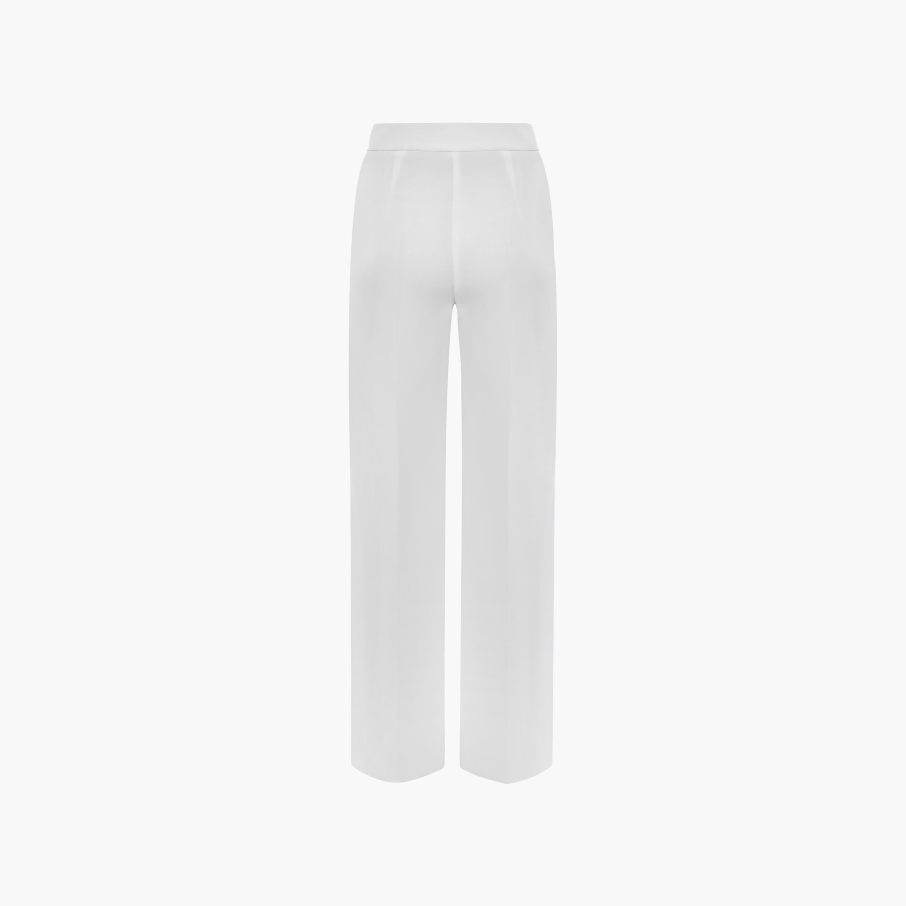 Lichi White Wide Leg Women's Trousers-women-clothing-bottoms-trousers-image-6
