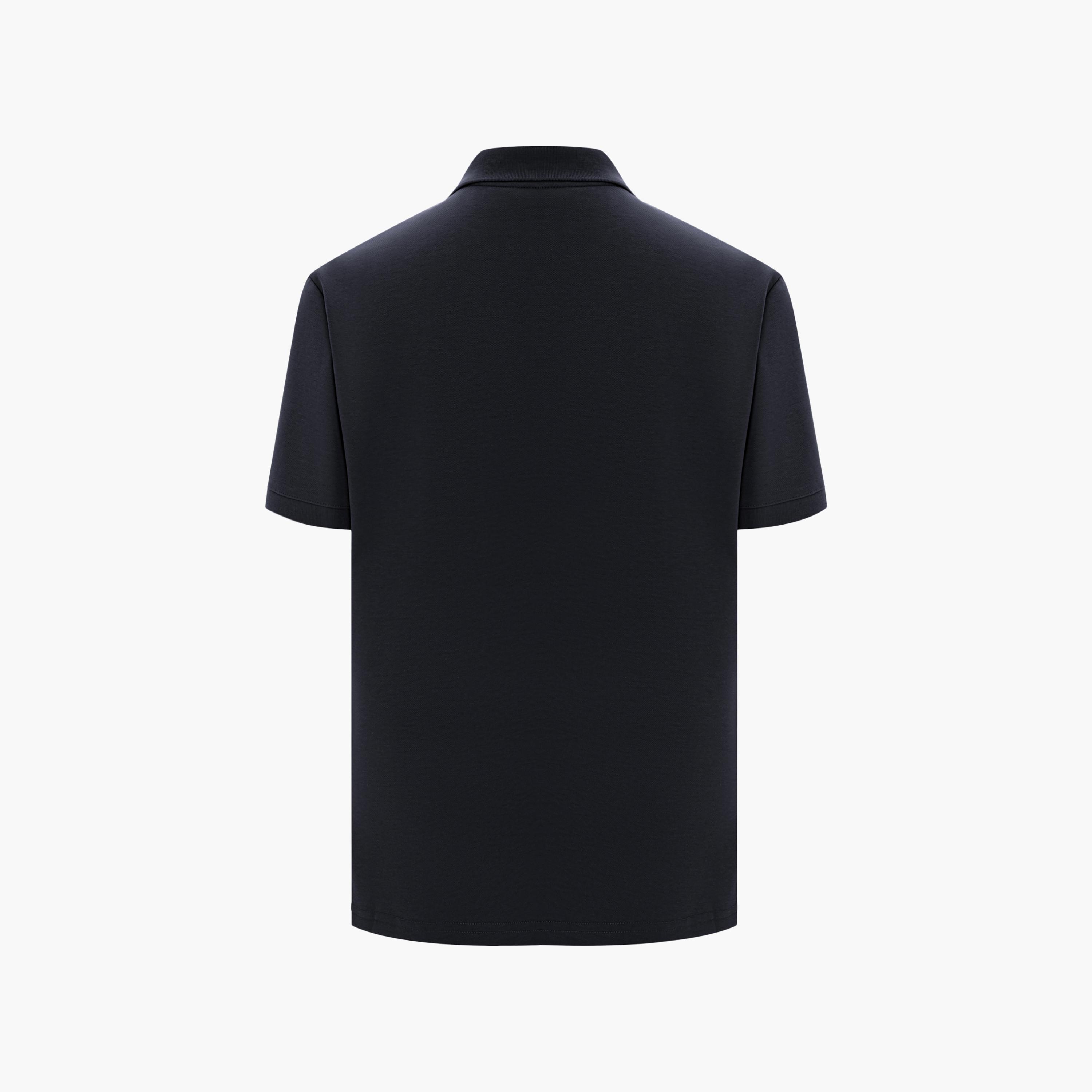 Lichi Black Collared Women's Polo T-Shirt-women-clothing-tshirts-image-6