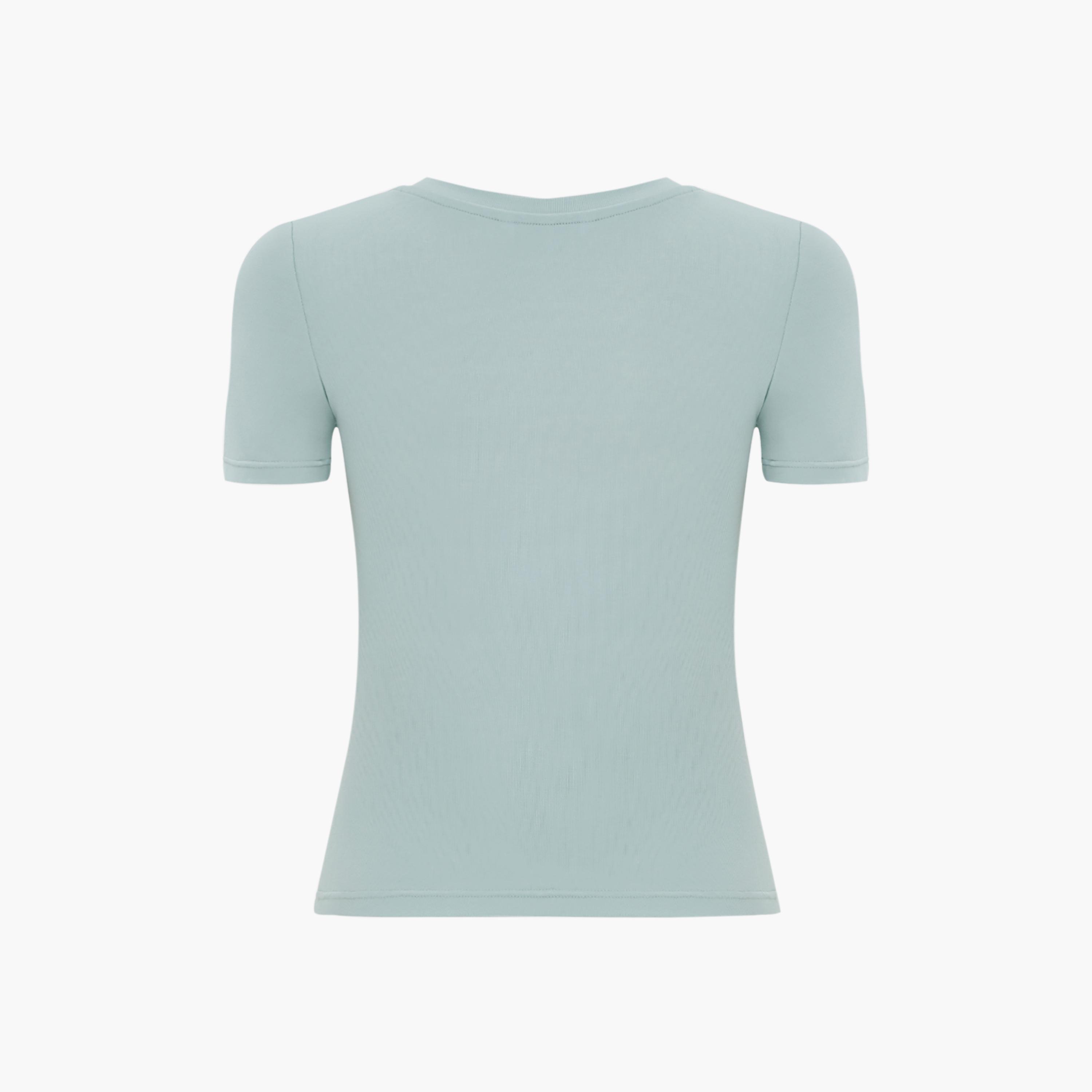 تيشيرت أخضر مينت للنساء من ليتشي-women-clothing-tshirts-image-6