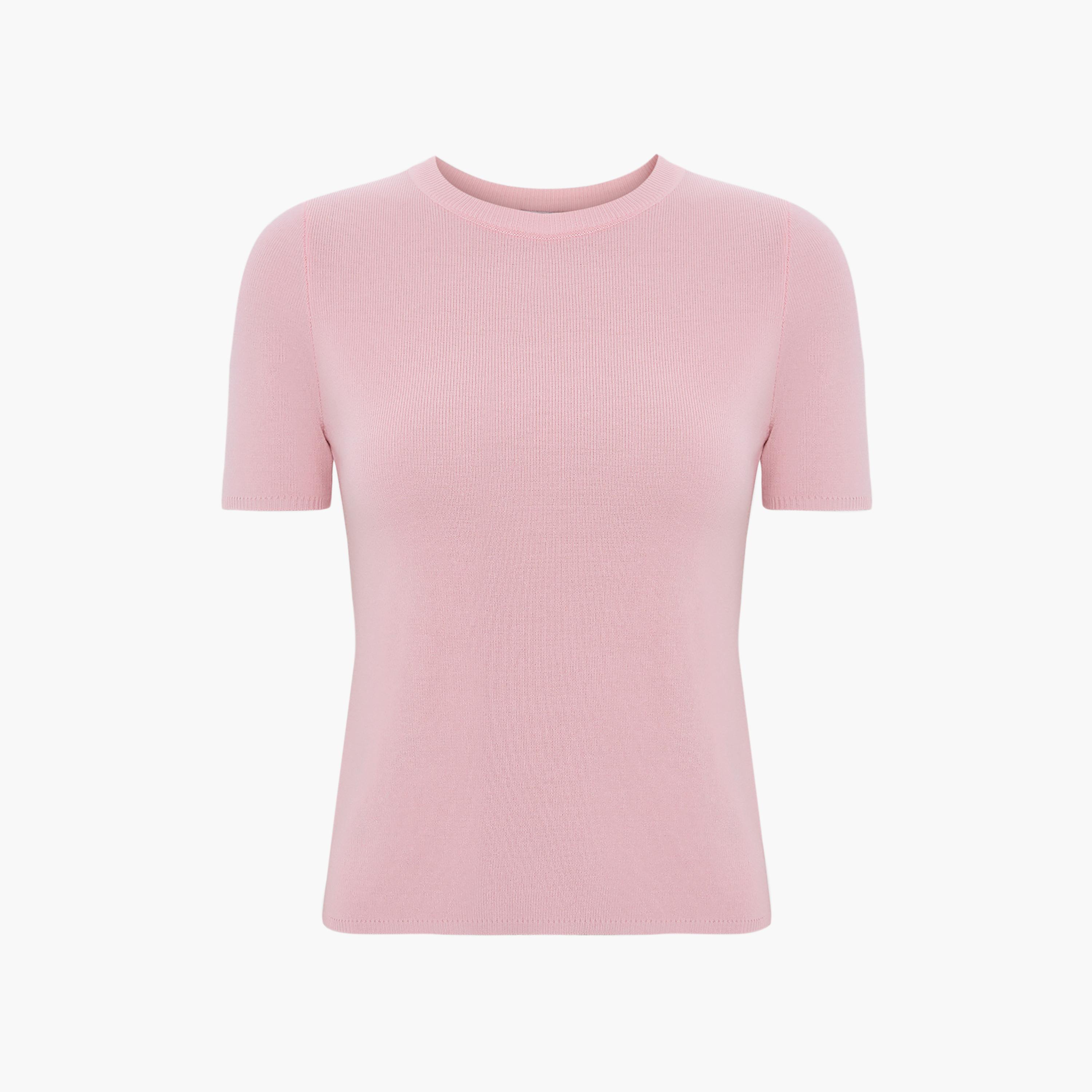 توب مضلع وردي للنساء من ليتشي-women-clothing-shirtsandblouses-blouses-image-5