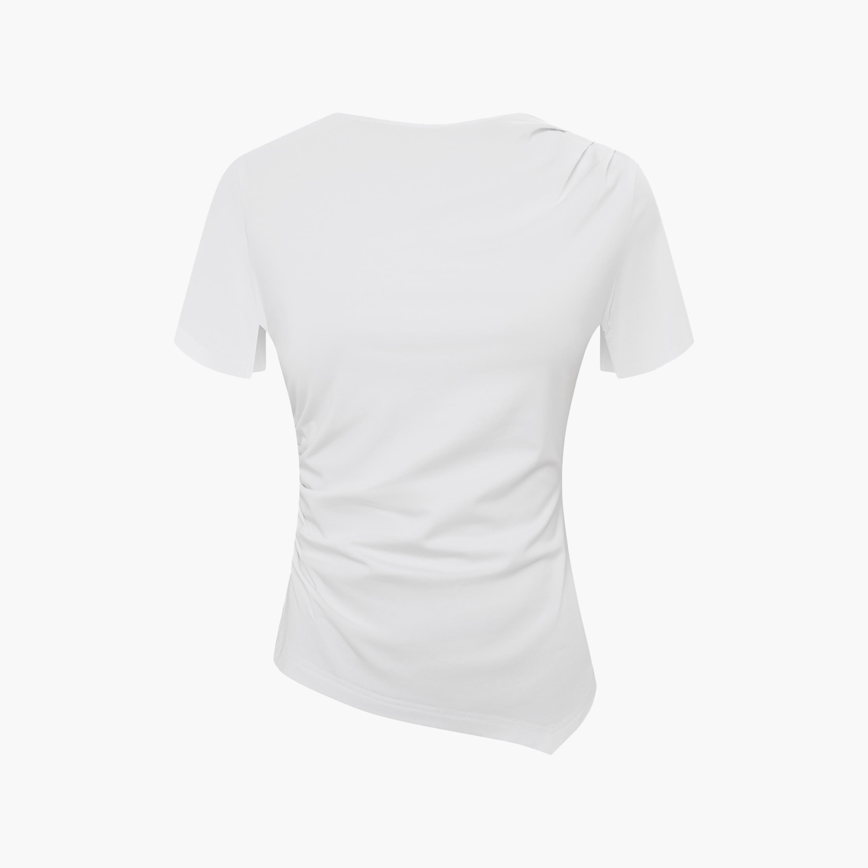 Lichi Asymmetric Cap Sleeves Women's Top-women-clothing-shirtsandblouses-blouses-image-4