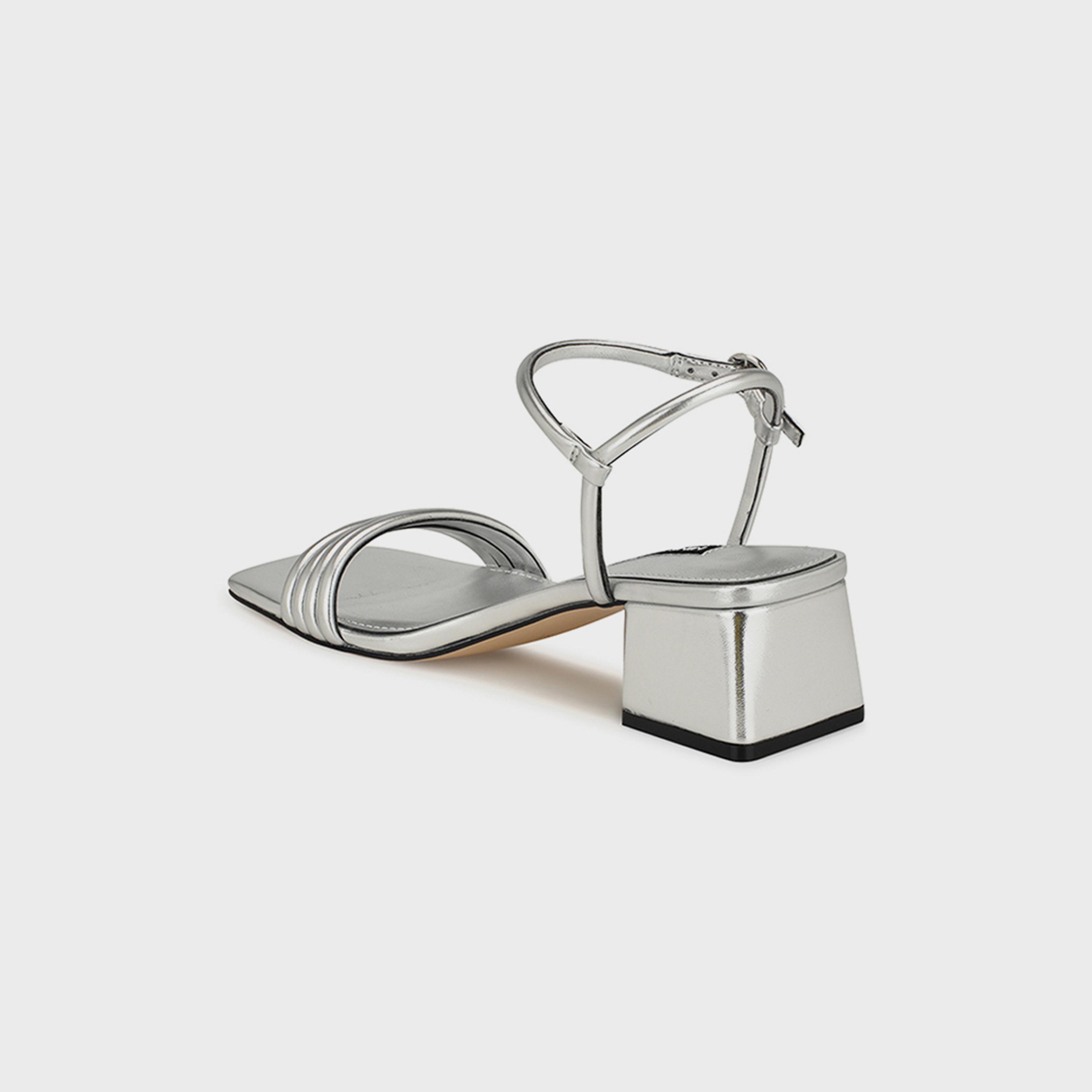 Nine West Women's Metallic Block Heels Sandals with Strap | wnBERNISE3-women-shoes-heels-image-15