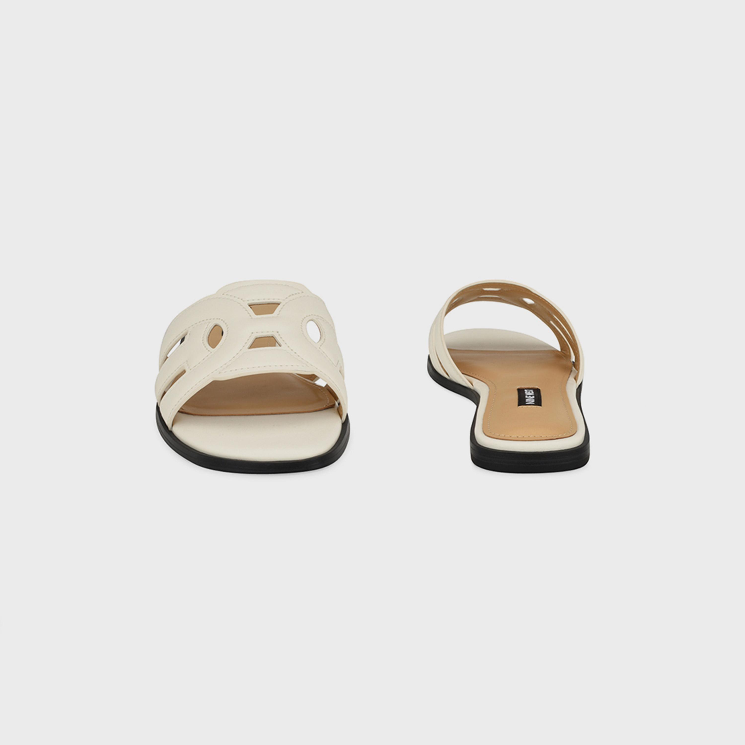 Nine West Women's Slide Sandals with Cut Out | wnGEENA3-women-shoes-sandals-flats-image-14