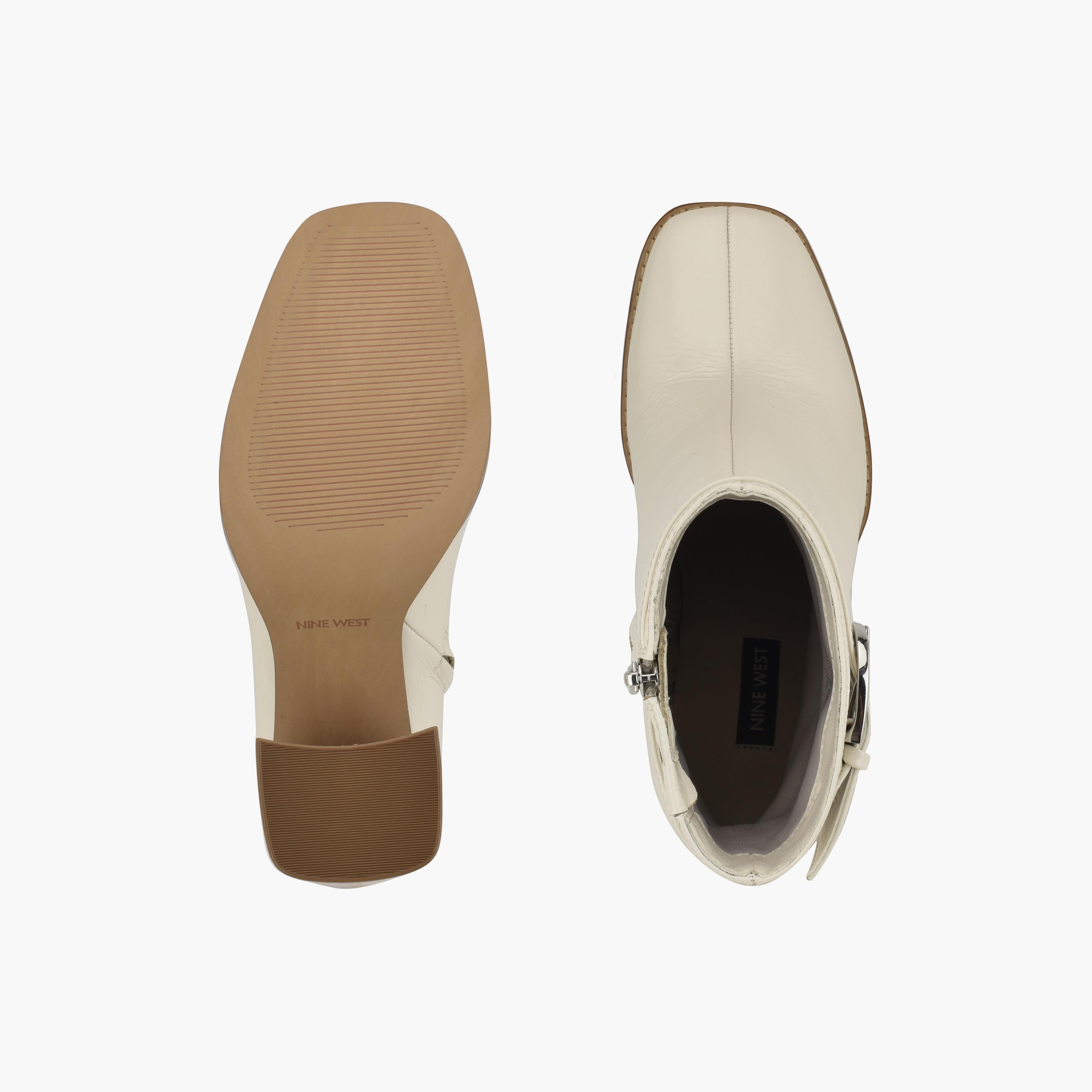 بوتز ناين ويست تاريس نسائية بكعب بلوك مع اسينت إبزيم-women-shoes-boots-image-9