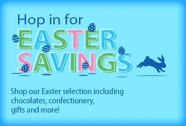 We have everything to create the perfect Easter basket or host the most memorable Easter egg hunt.