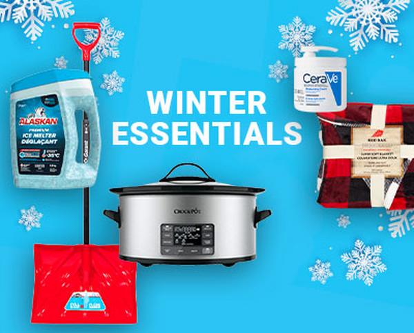 We've got you covered with electric heaters, heated blankets, toe and hand warmers, ice melt, outdoor recreation, winter clothing, and indoor comforts including cozy food favourites and teas!
