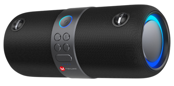 Maxwest Splashproof Wireless Speaker
Available in black or blue. #MXBT11