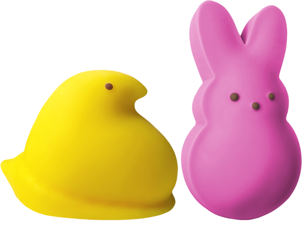 Squeezy Peeps Toy
Bunny or Chick Assorted colours