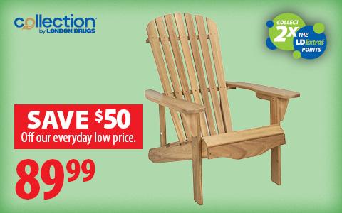 Collection by London Drugs - Adlrondack Chair