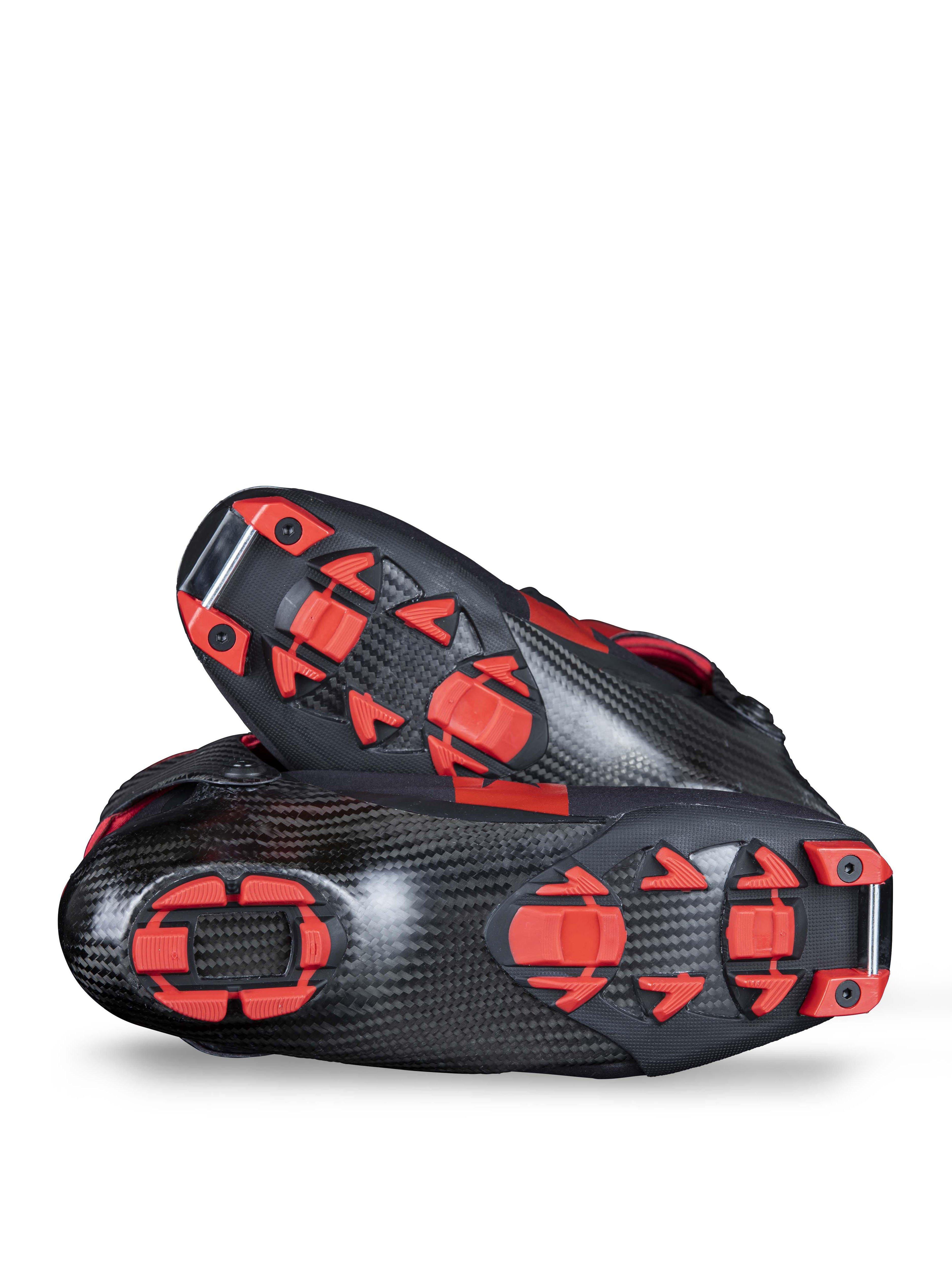 MADSHUS HYPER スキー用ブーツ 黒/赤 クロスカントリースキー Madshus