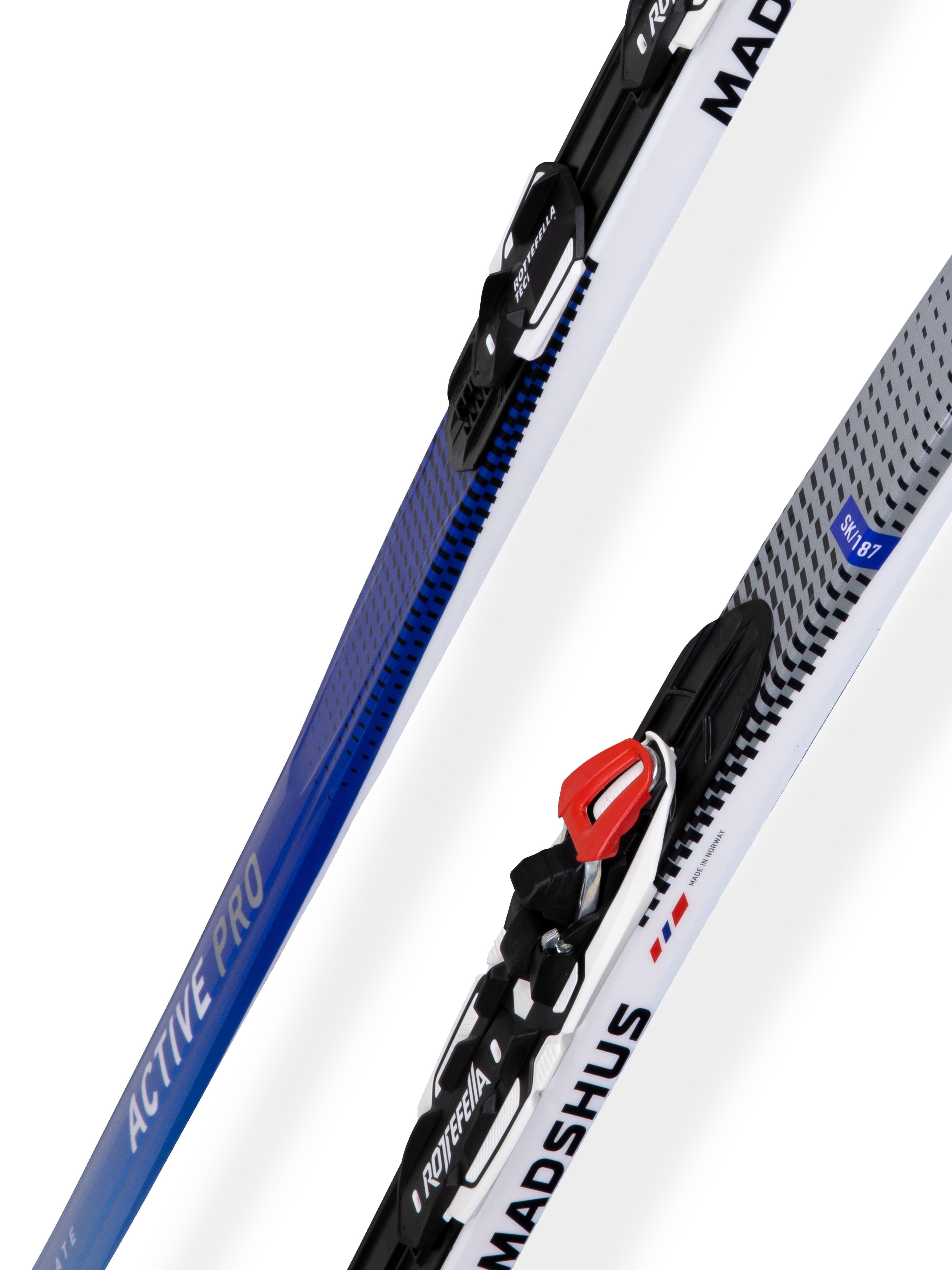 Madshus Active Pro Skate Skis with Performance Skate Bindings