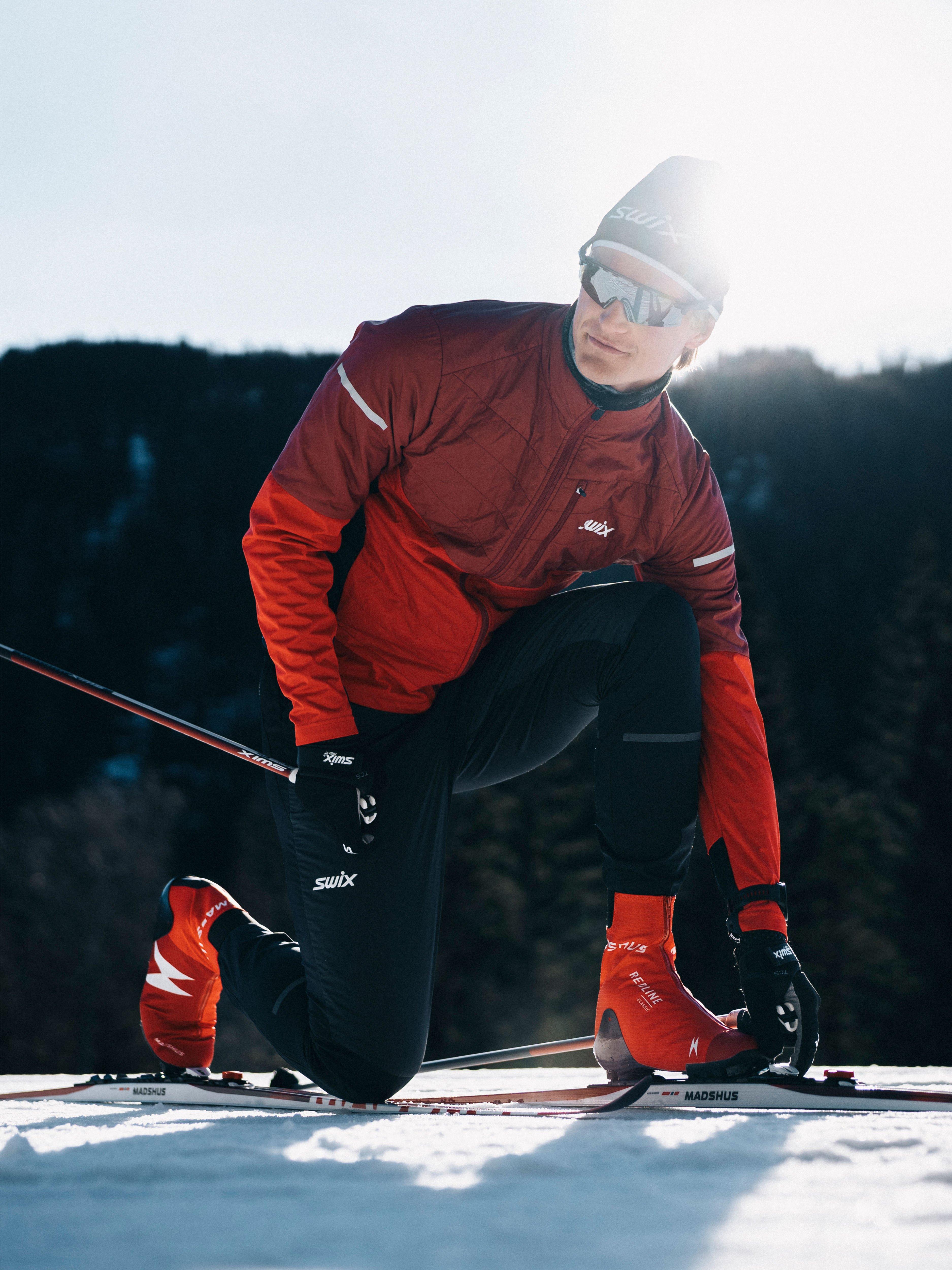 MADSHUS REDLINE CLASSIC スキー用ブーツ 黒/赤 Madshus Redline Skate