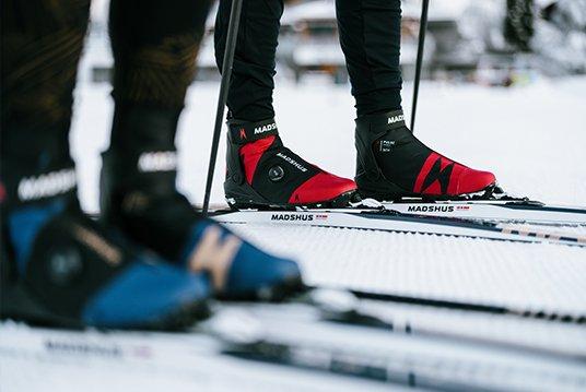 MADSHUS REDLINE CLASSIC スキー用ブーツ 黒/赤 Madshus Redline