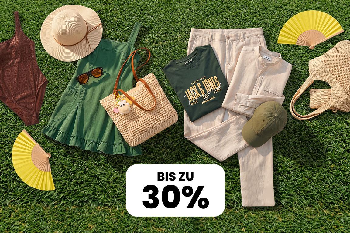Nur heute online: Bis zu 30% auf Mode und Schmuck