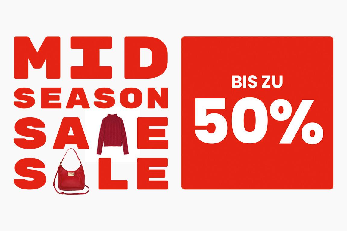 Bis zu 50% am Mid Season Sale