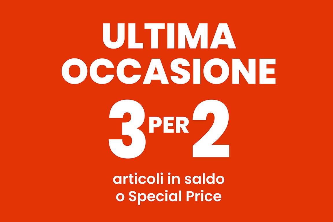 Ultima Occasione: 3 per 2