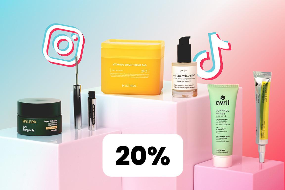 20% sulle tendenze beauty del momento