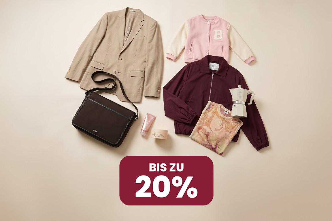 Bis zu 20% auf ausgewählte Artikel
