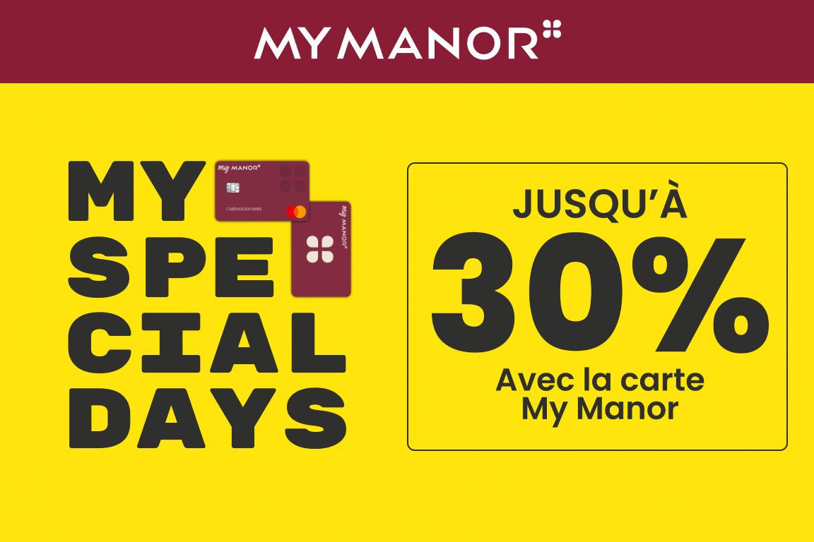 Jusqu’à 30% lors des My Special Days