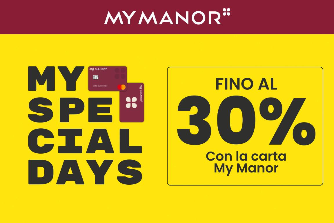 Fino al 30% durante i My Special Days