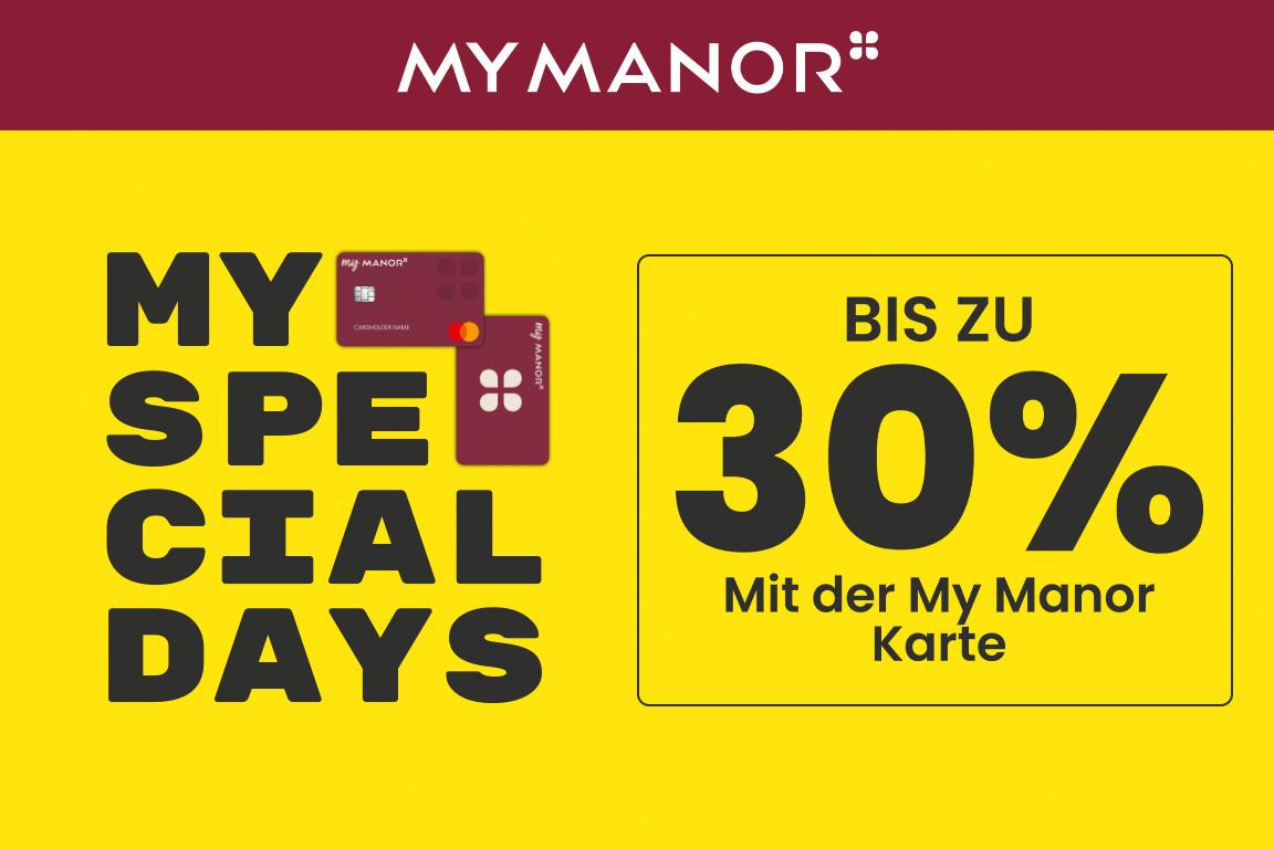 Bis zu 30% an den My Special Days