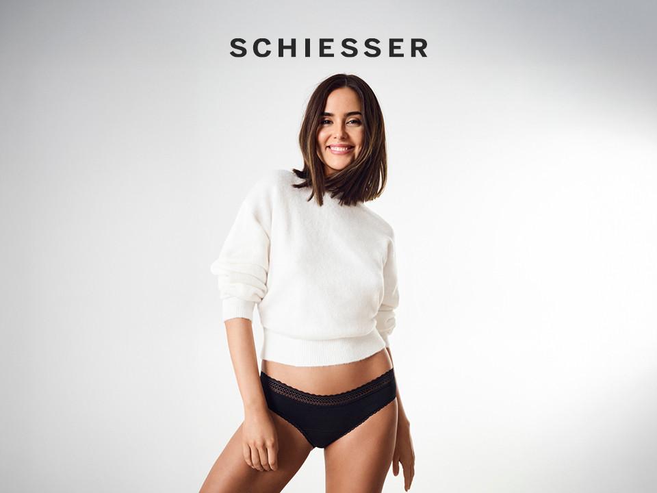 Schiesser Confezione da 4 Secret Care Mutandine Mestruali